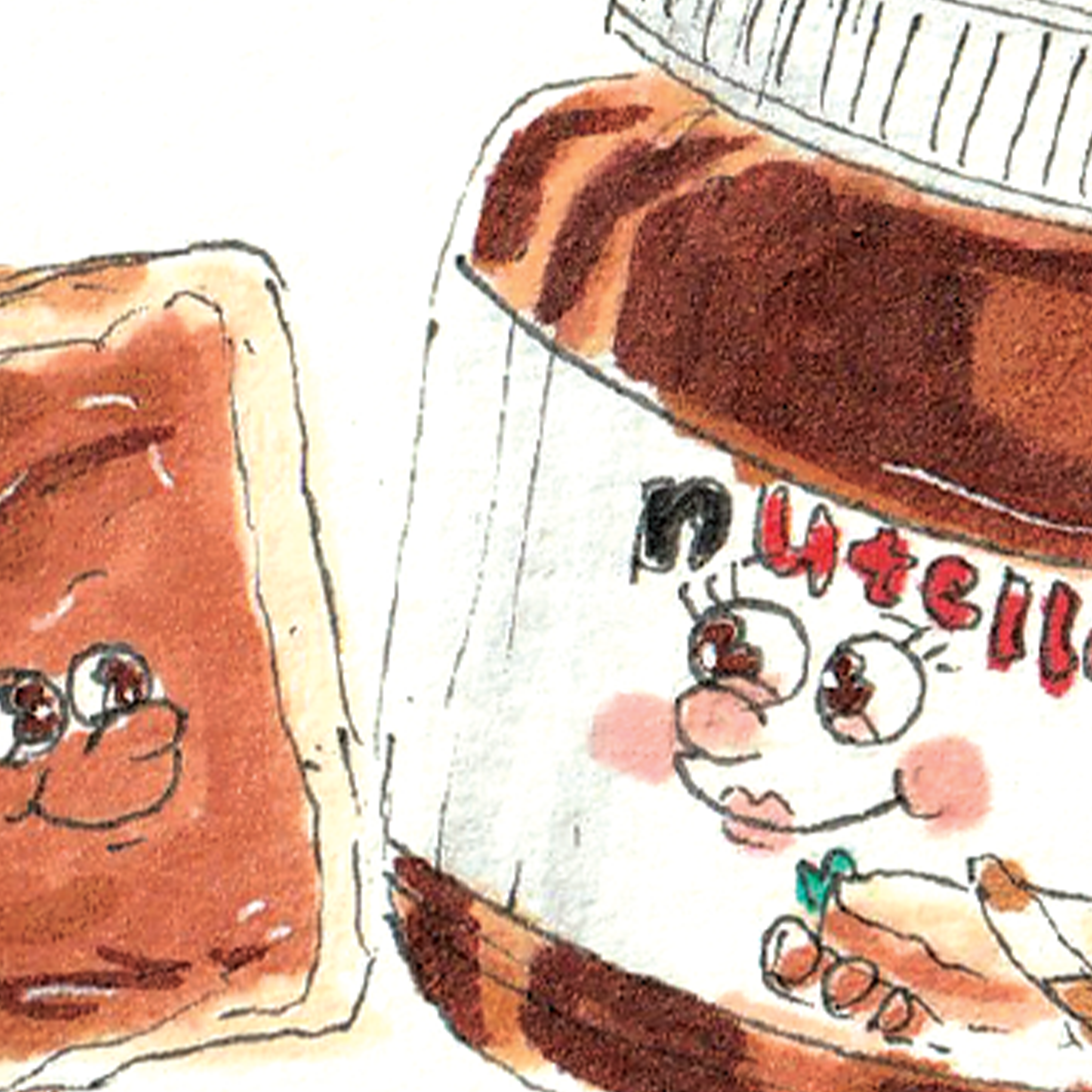 You're The Best Mum and You Can't Nutella Me Otherwise | Mother's Day Card 2026 - Well Drawn