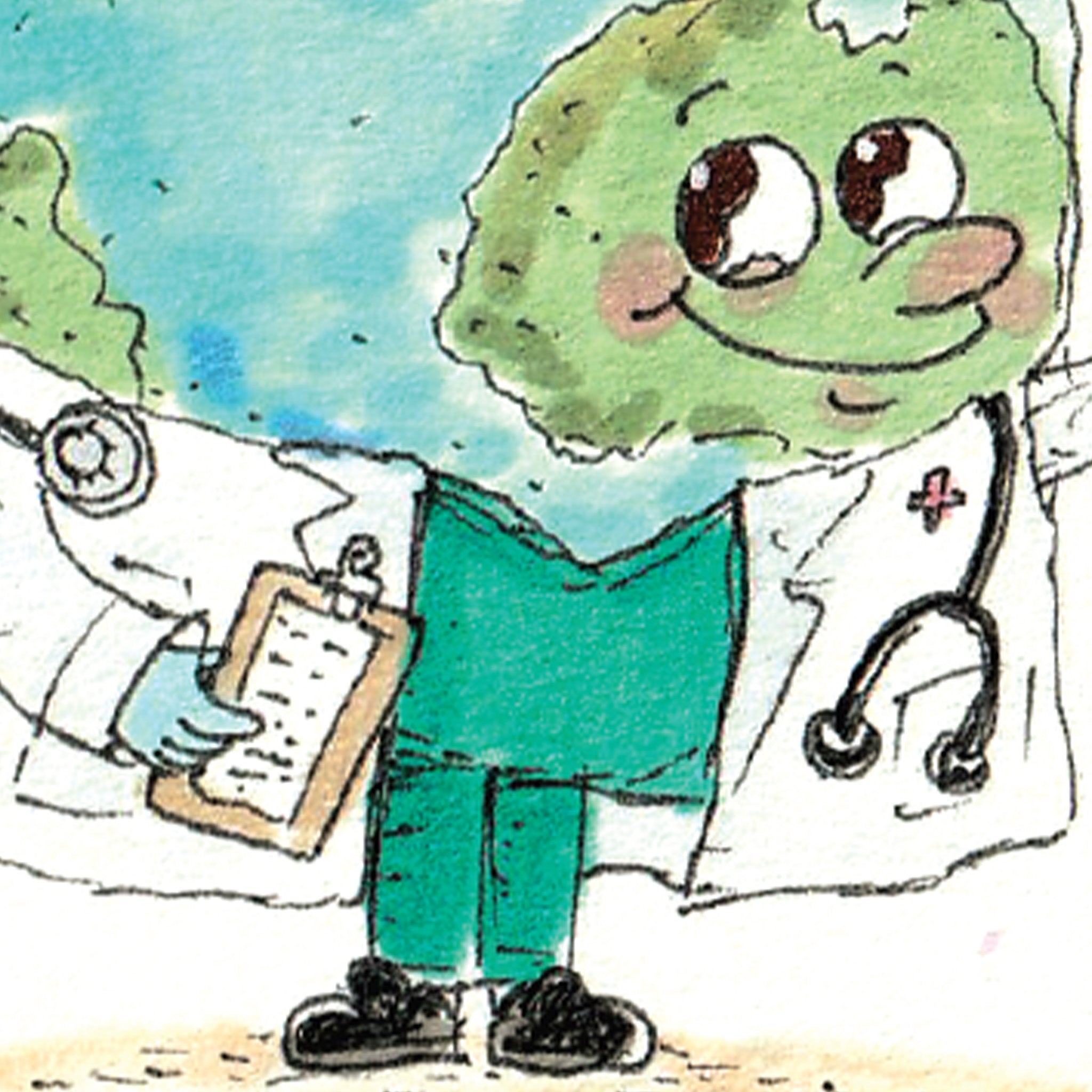 Thanks For Being The Best Doctor In The Whole Wide Ward | Doctor Thank You Card