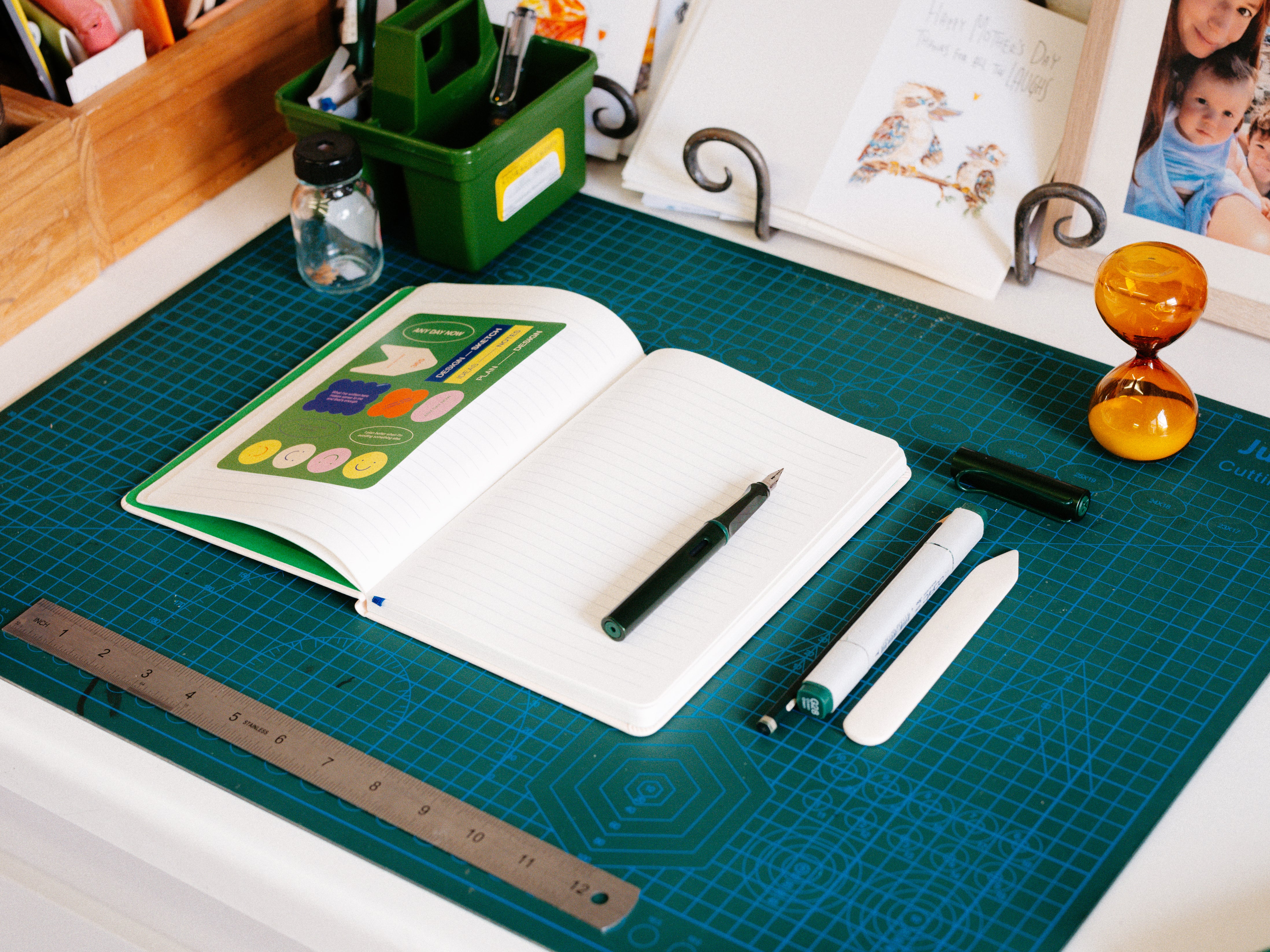 Any Day Now - Any Day Notebook A5 - Ruled - Sand - Well Drawn