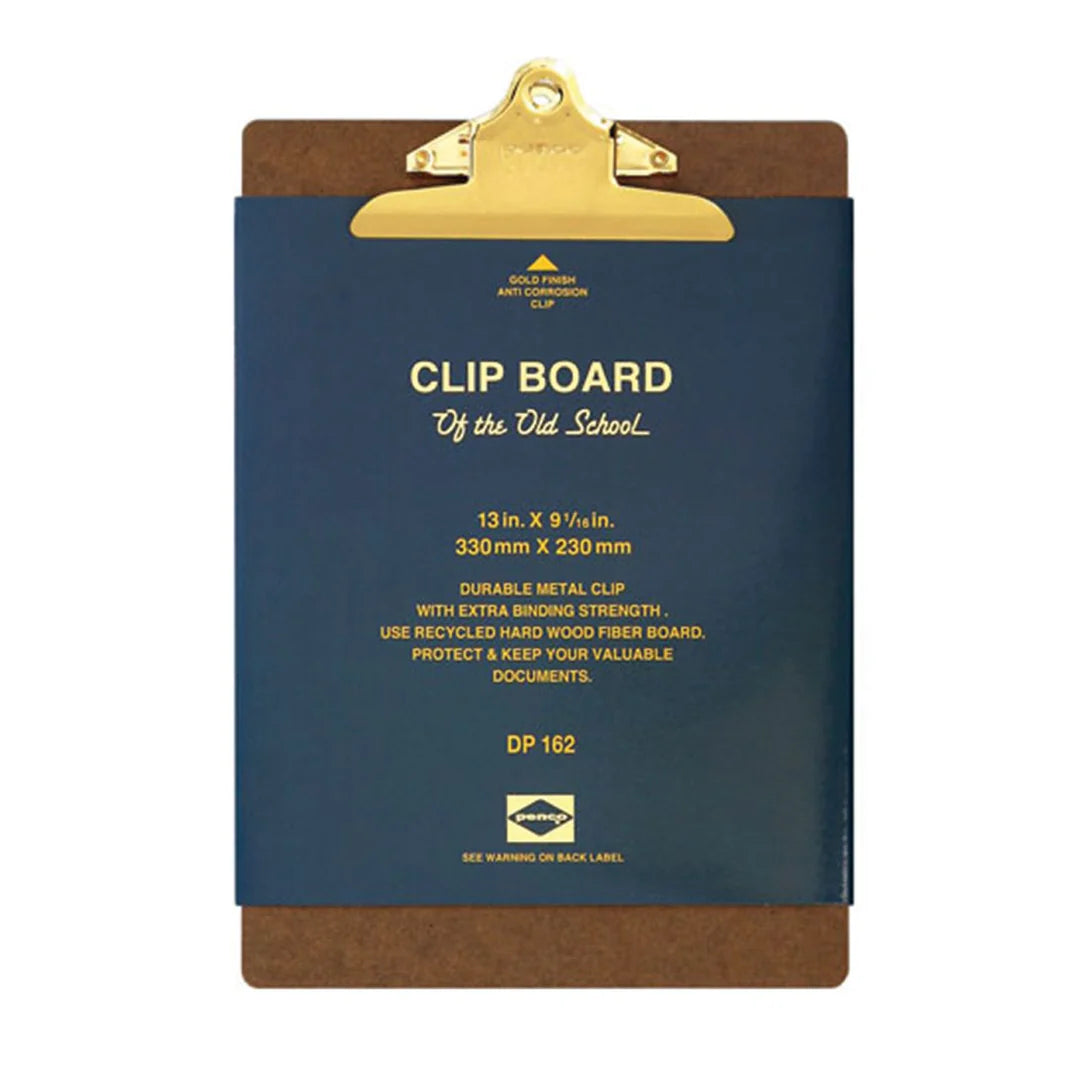 Penco Old School Clipboard A4 Gold Clip – Premium Clipboard Australia