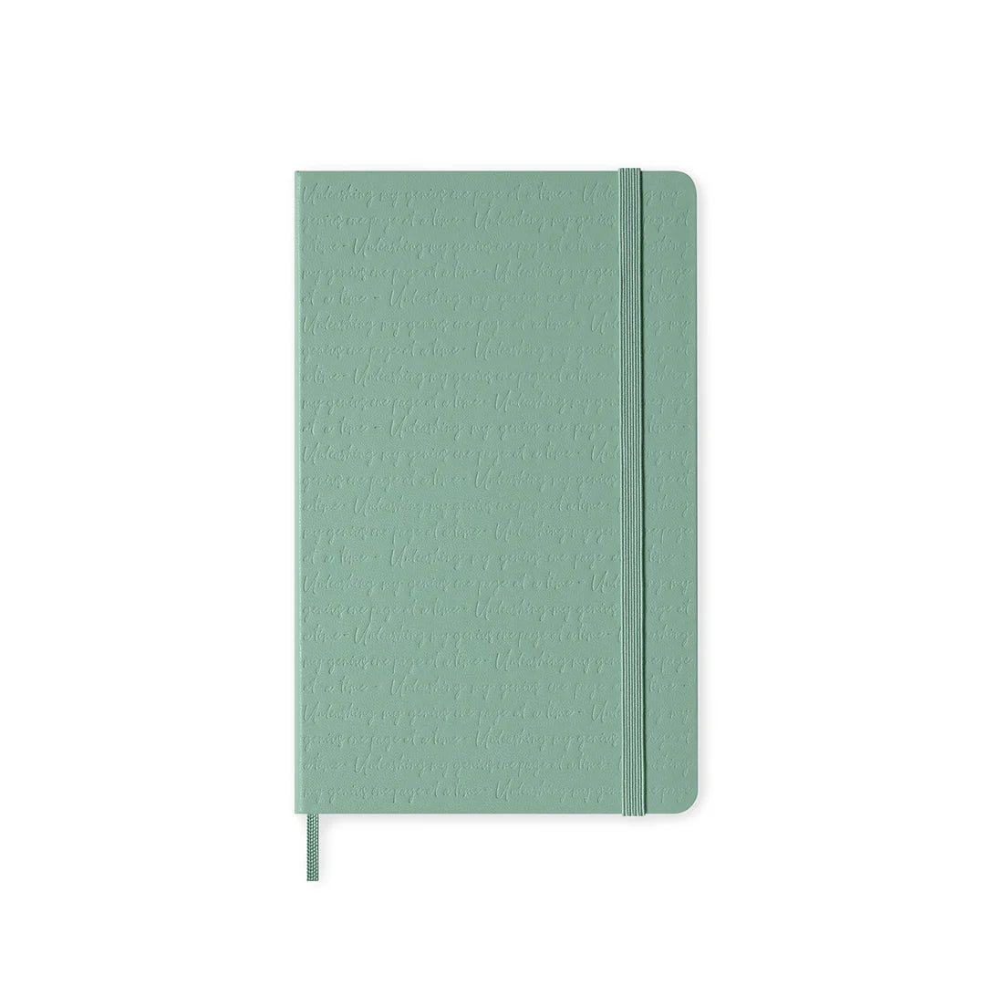 Moleskine Classic Hard Cover Notebook Ruled Large Sage – Premium Notebook Australia