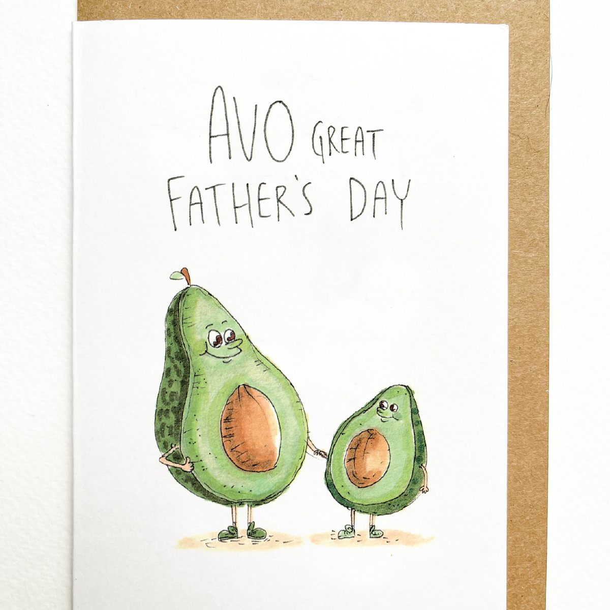 Avo Great Father's Day greeting card lifestyle photo