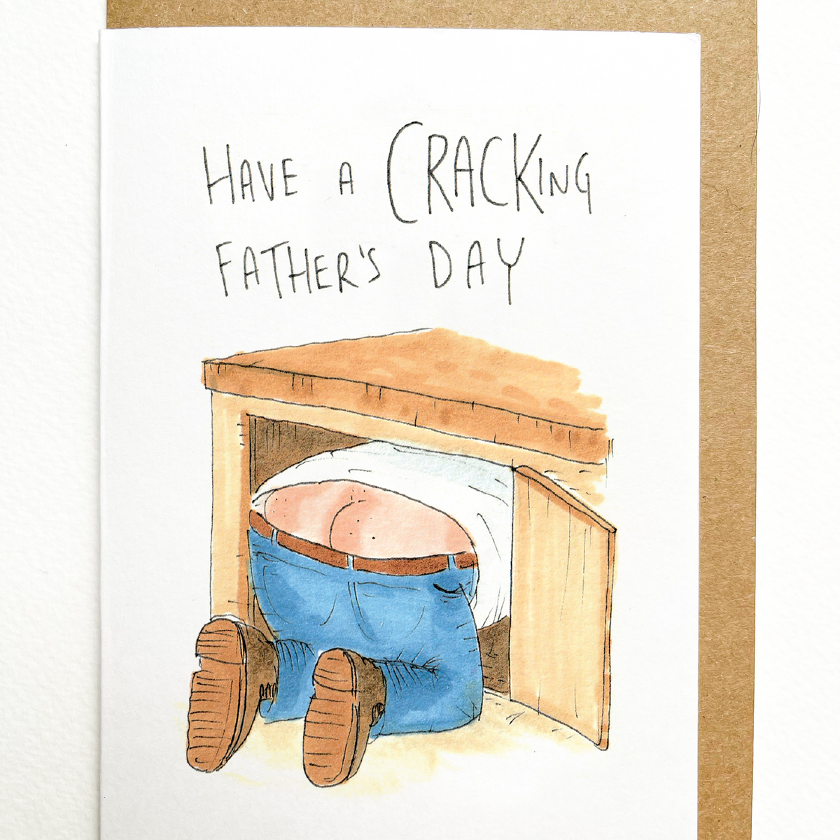 Have a Cracking Father's Day greeting card lifestyle photo
