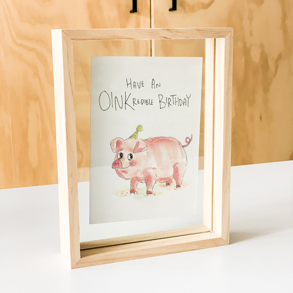 Have an OINKredible Birthday funny pig birthday card by Well Drawn, image 5
