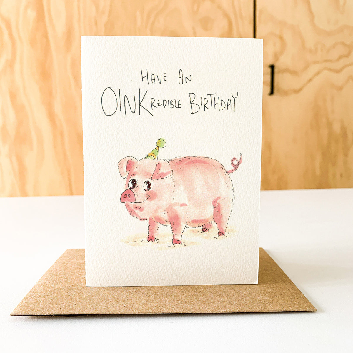 Have an OINKredible Birthday funny pig birthday card by Well Drawn, image 7