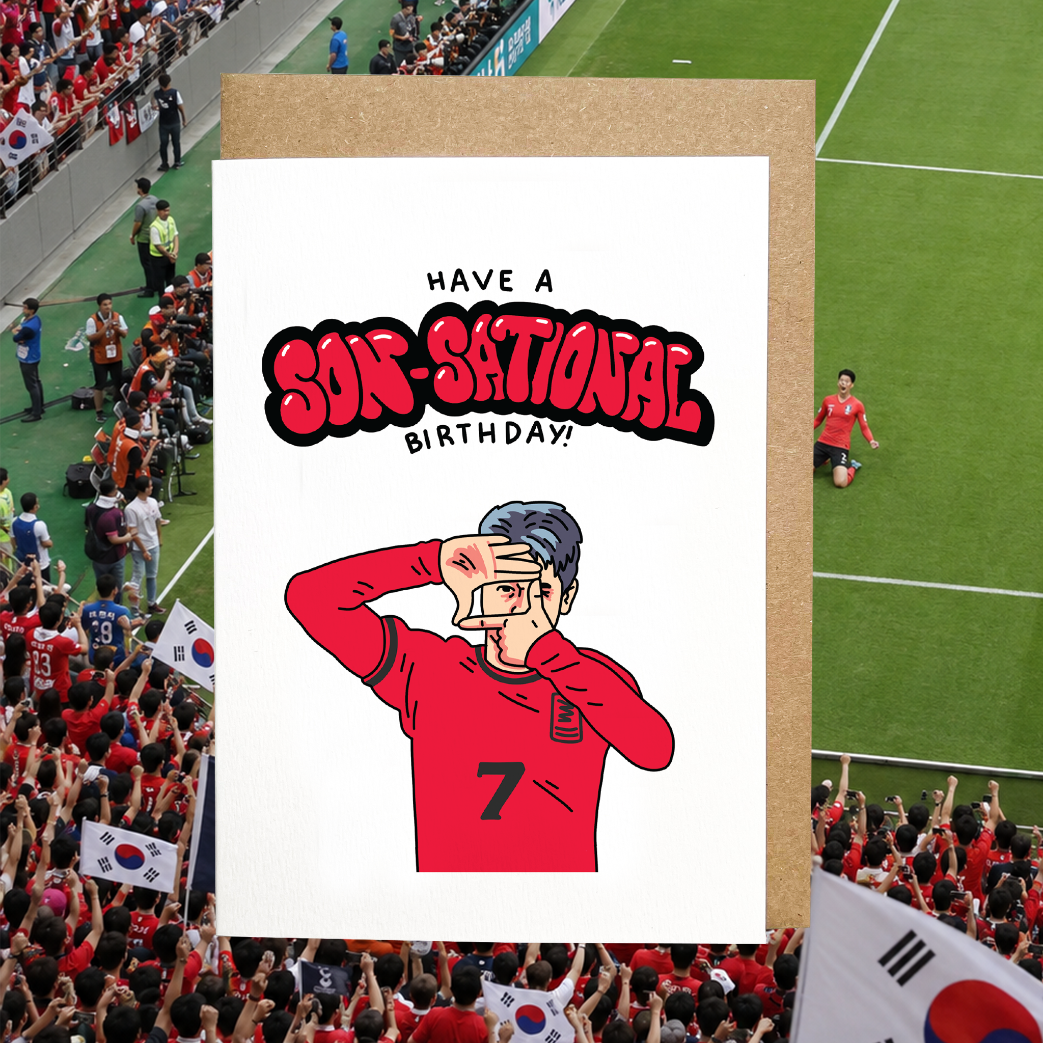 Have a SonSational birthday - Football fans / Soccer special