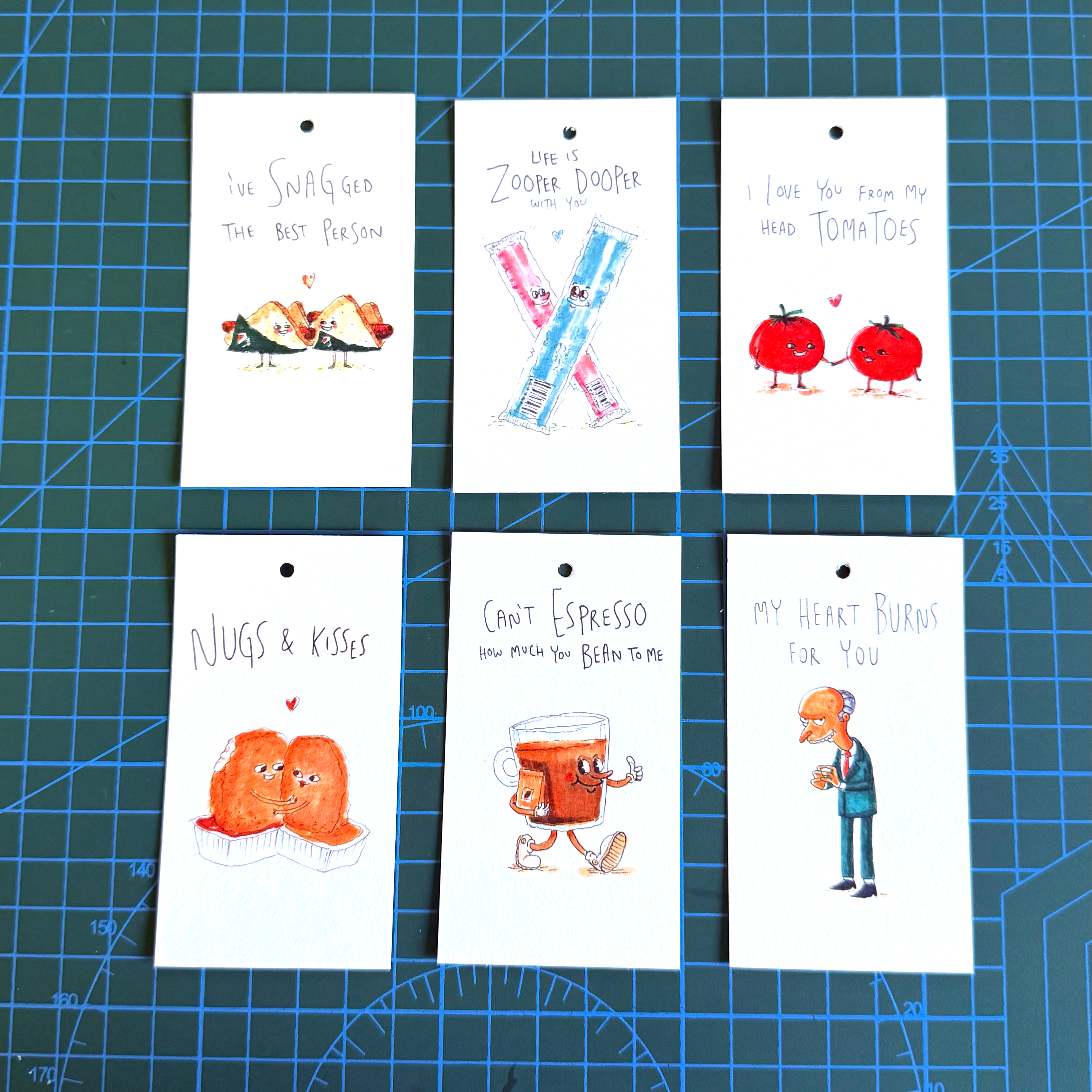 Best Sellers Tags - 2026 Range - with String - 6 Bundle pack