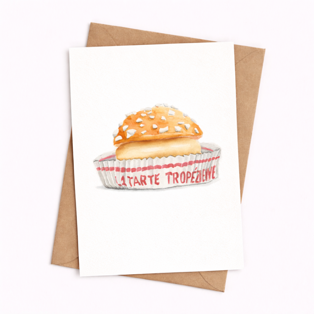 Tarte Tropezienne - Well Drawn