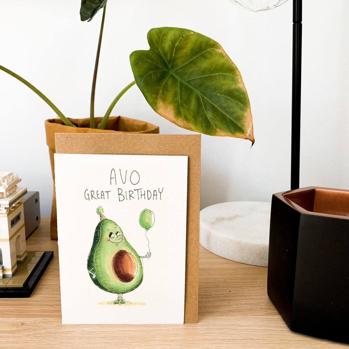 Avo Great Birthday | Well Drawn A6 birthday greeting card photo 8 of 9