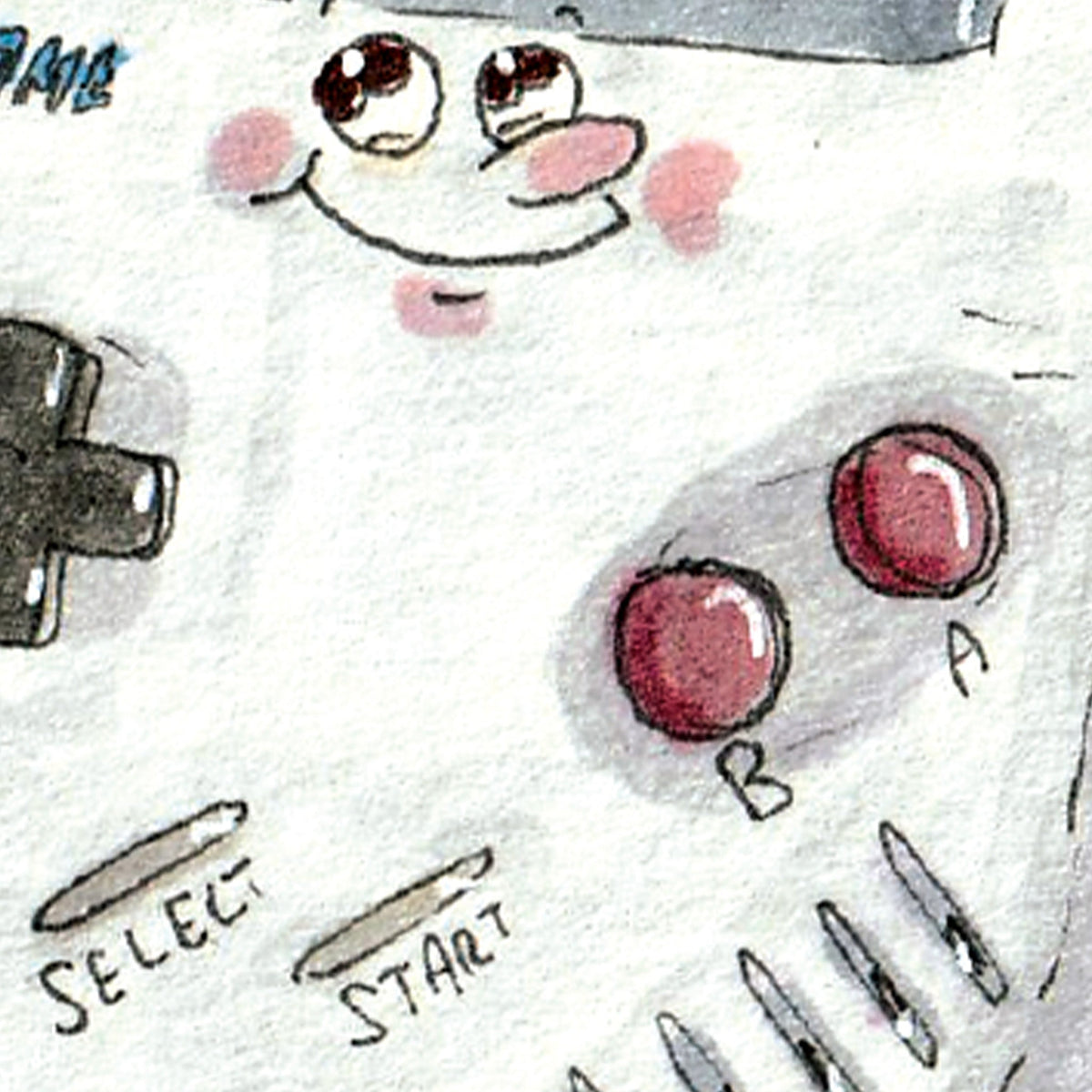 tetris video game birthday card by Well Drawn Australia, gallery product photo 9