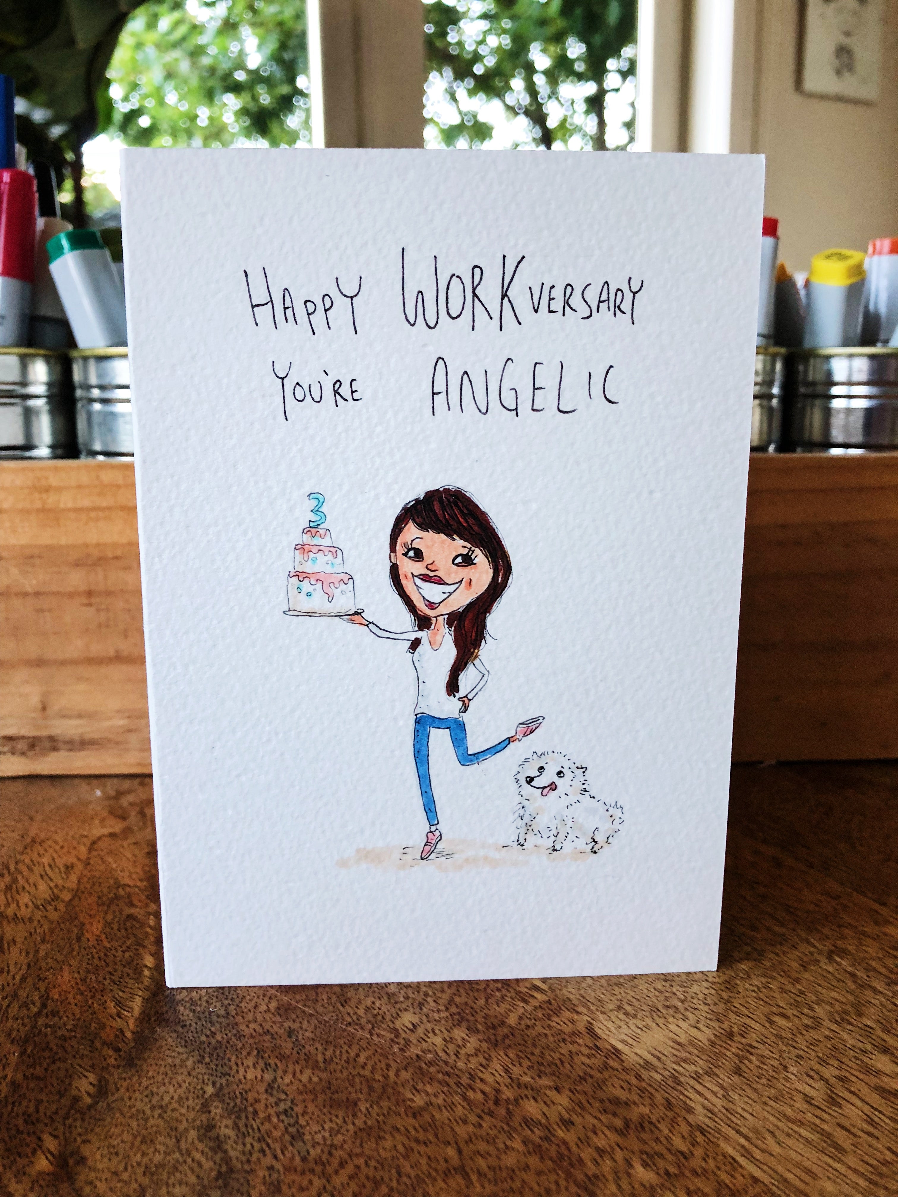 Custom Illustration - A6 - Well Drawn