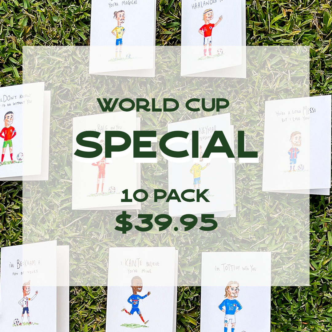 World Cup Bundle - 10 pack - Football fans