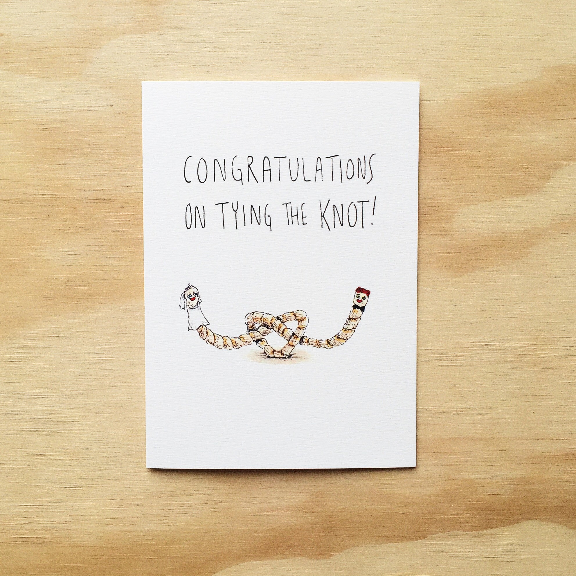Congratulations on Tying The Knot - Well Drawn