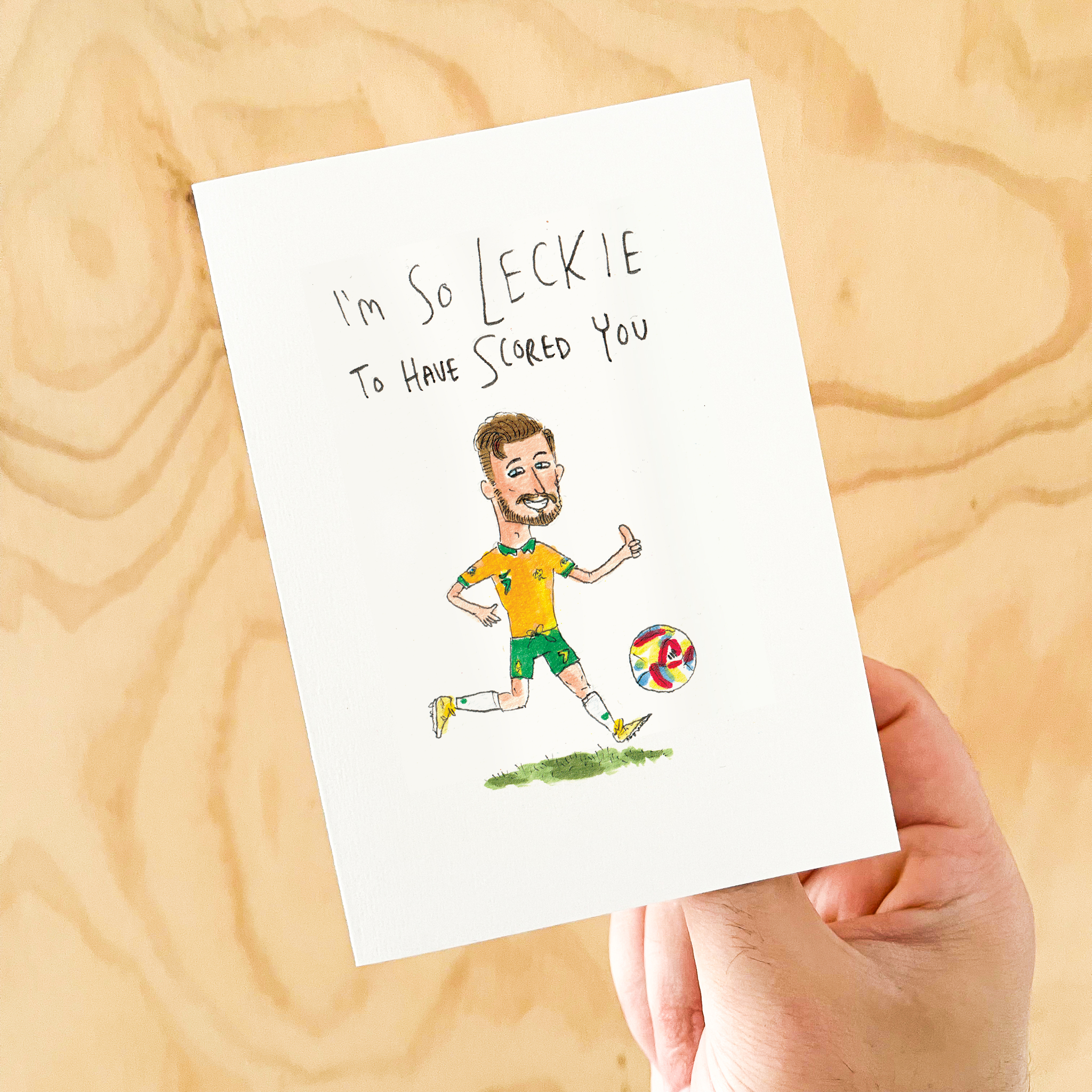 I'm So Leckie To Have Scored You - Football fans
