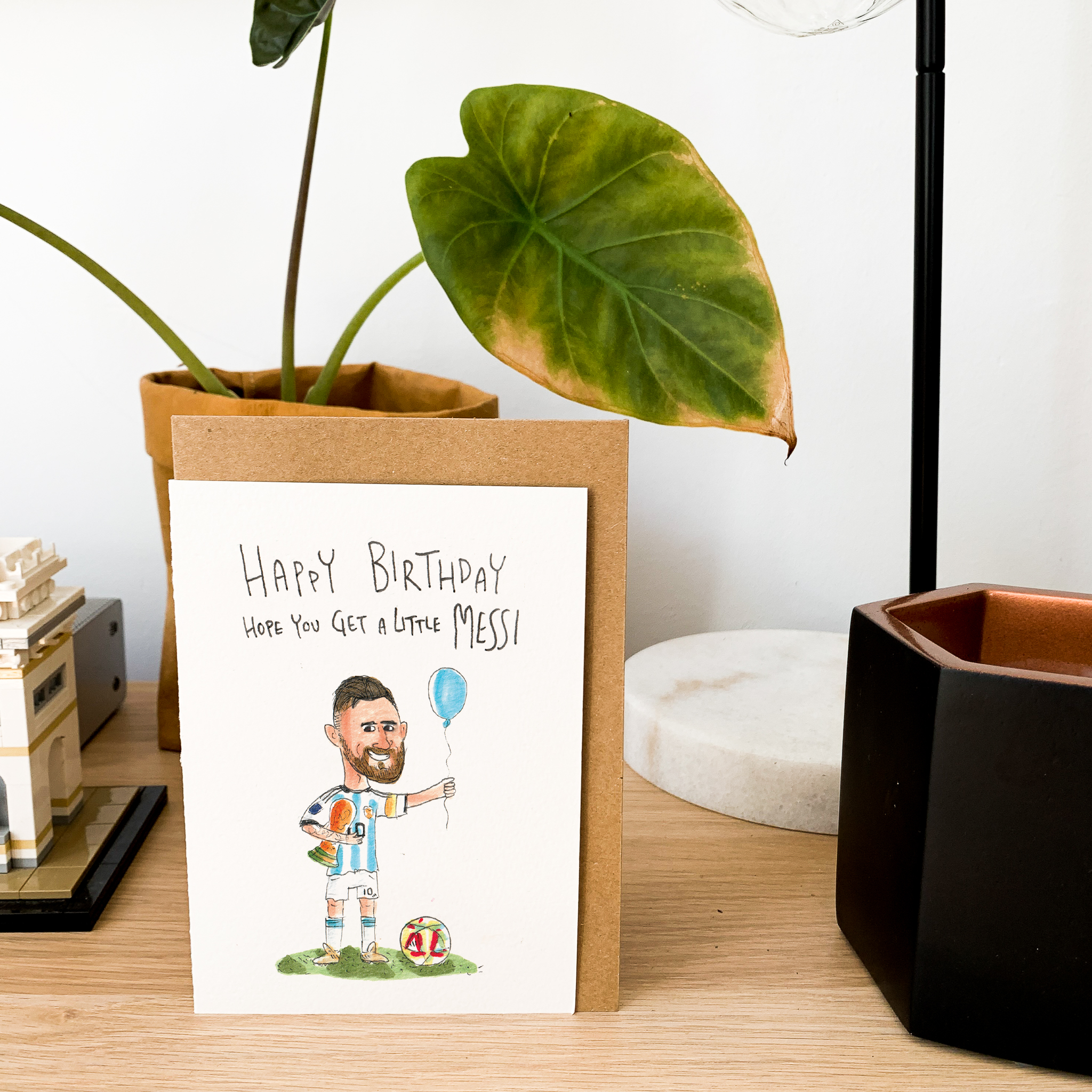 Happy Birthday, hope you get a Little Messi - Football fans