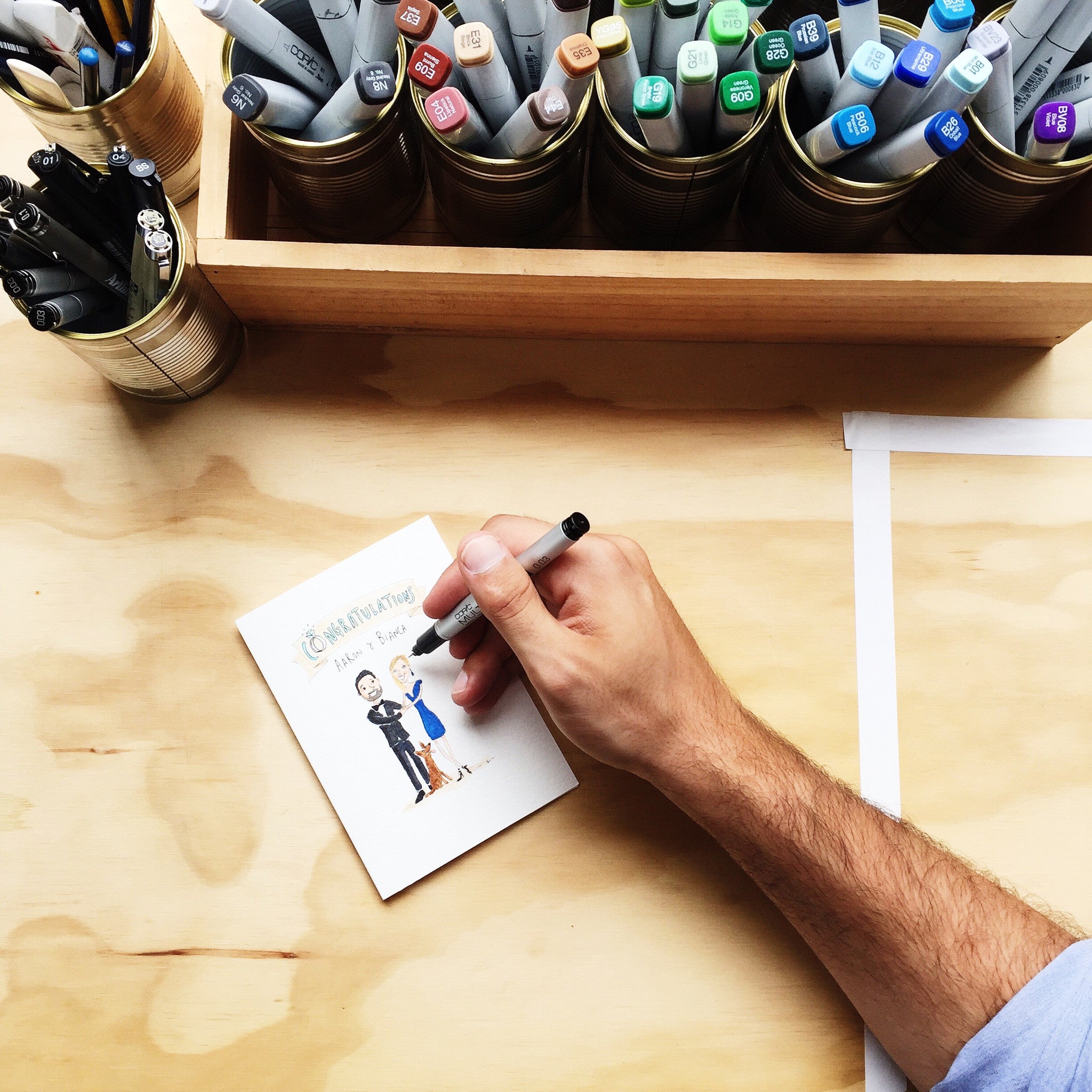 Original Illustrations & Personalised Cards