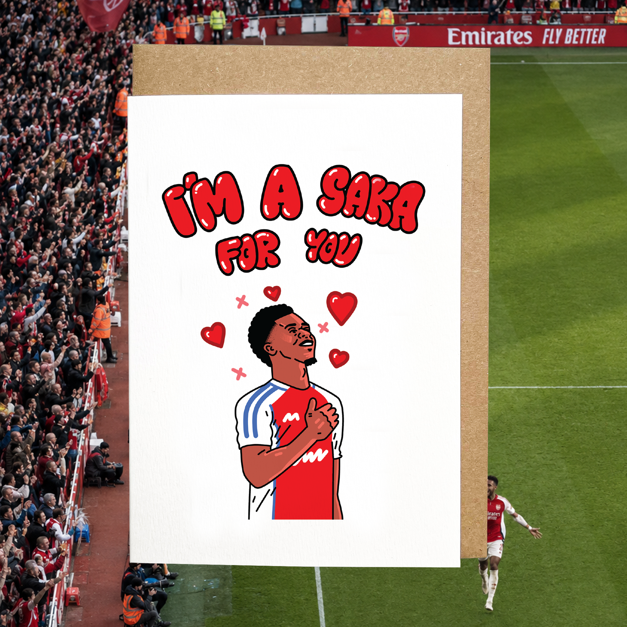 I'm a Saka for You - Football Fans - Soccer special