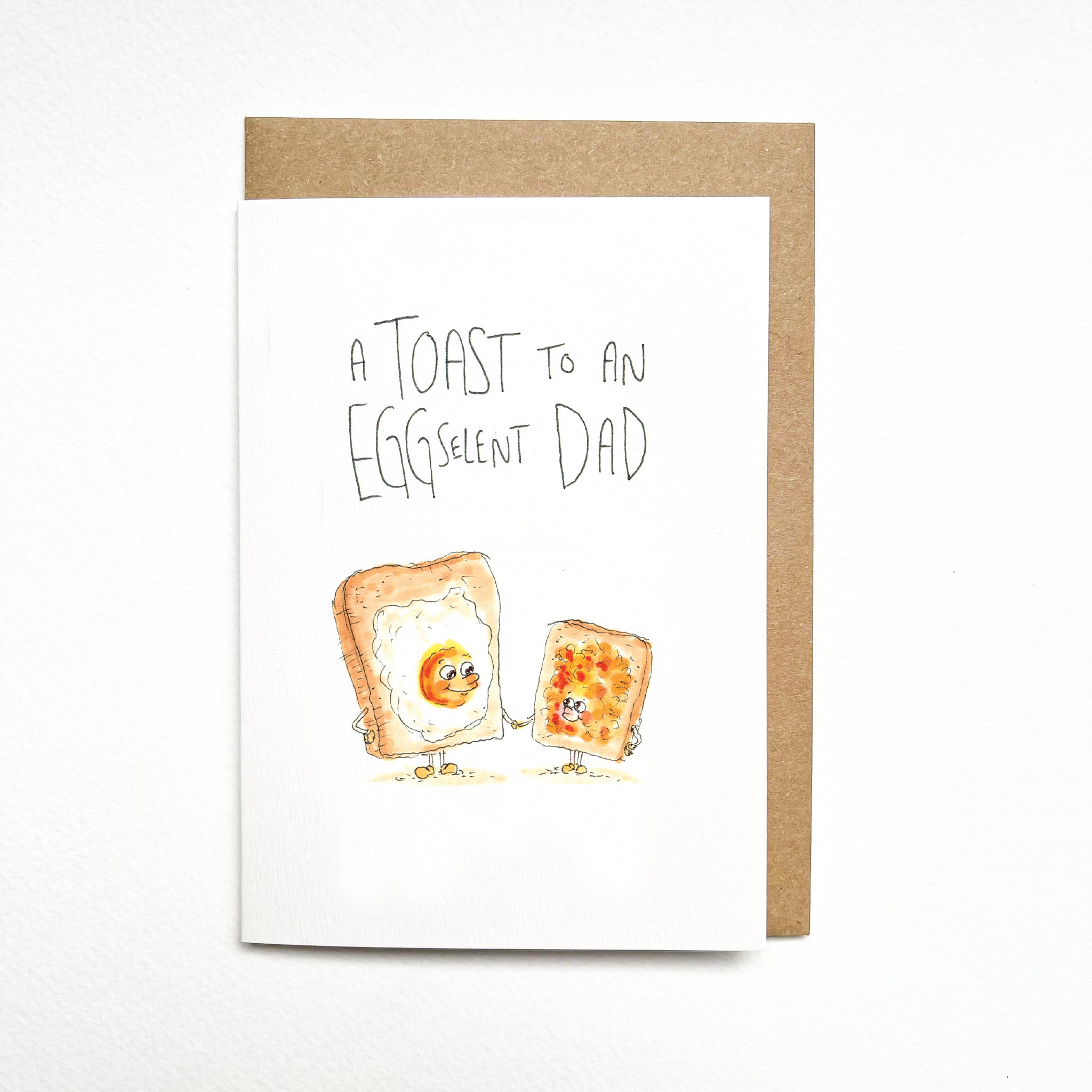 A Toast to an Eggselent Dad - Well Drawn