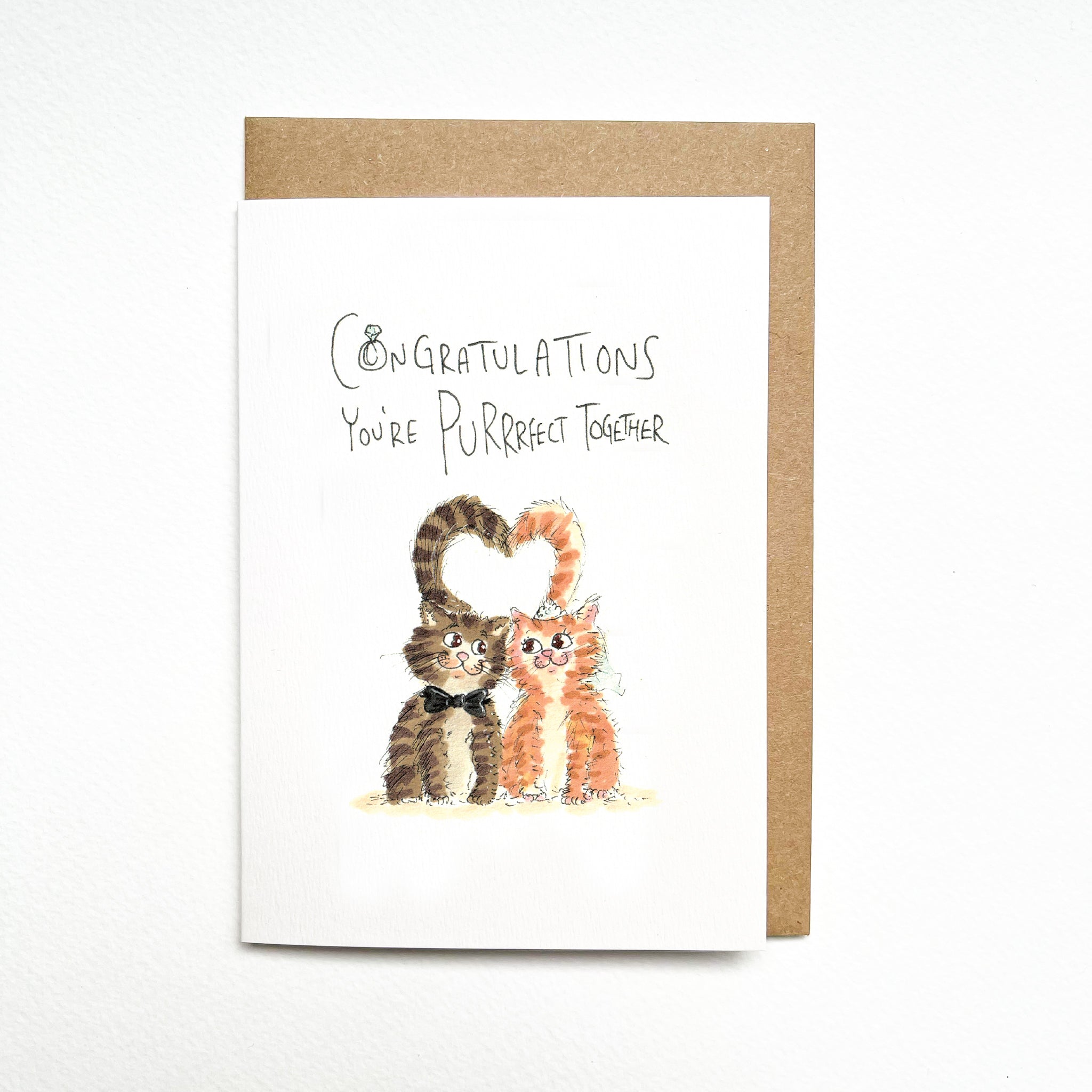 Congratulations You're Purrrfect Together
