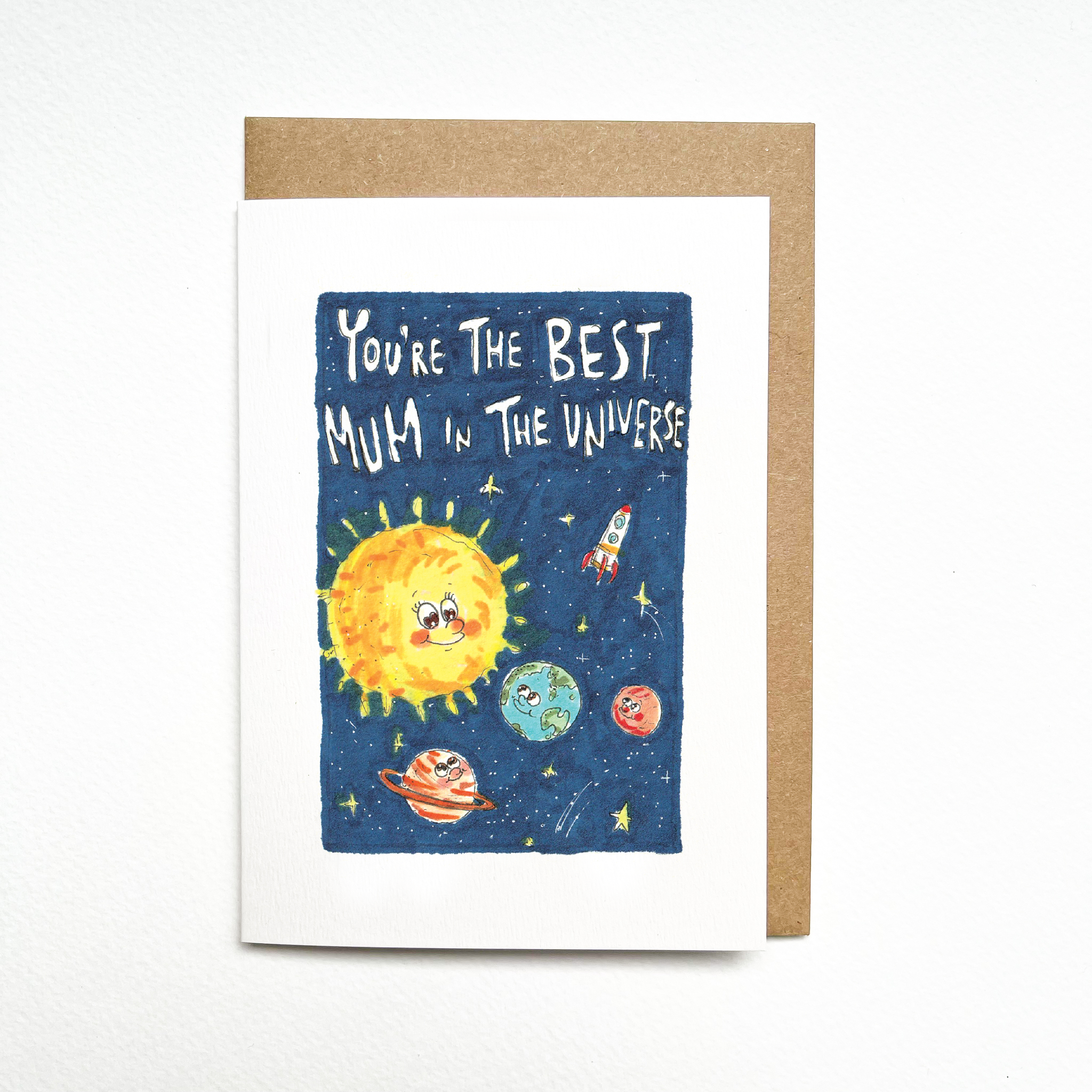 You're The Best Mum in The Universe | Mother's Day Card 2026
