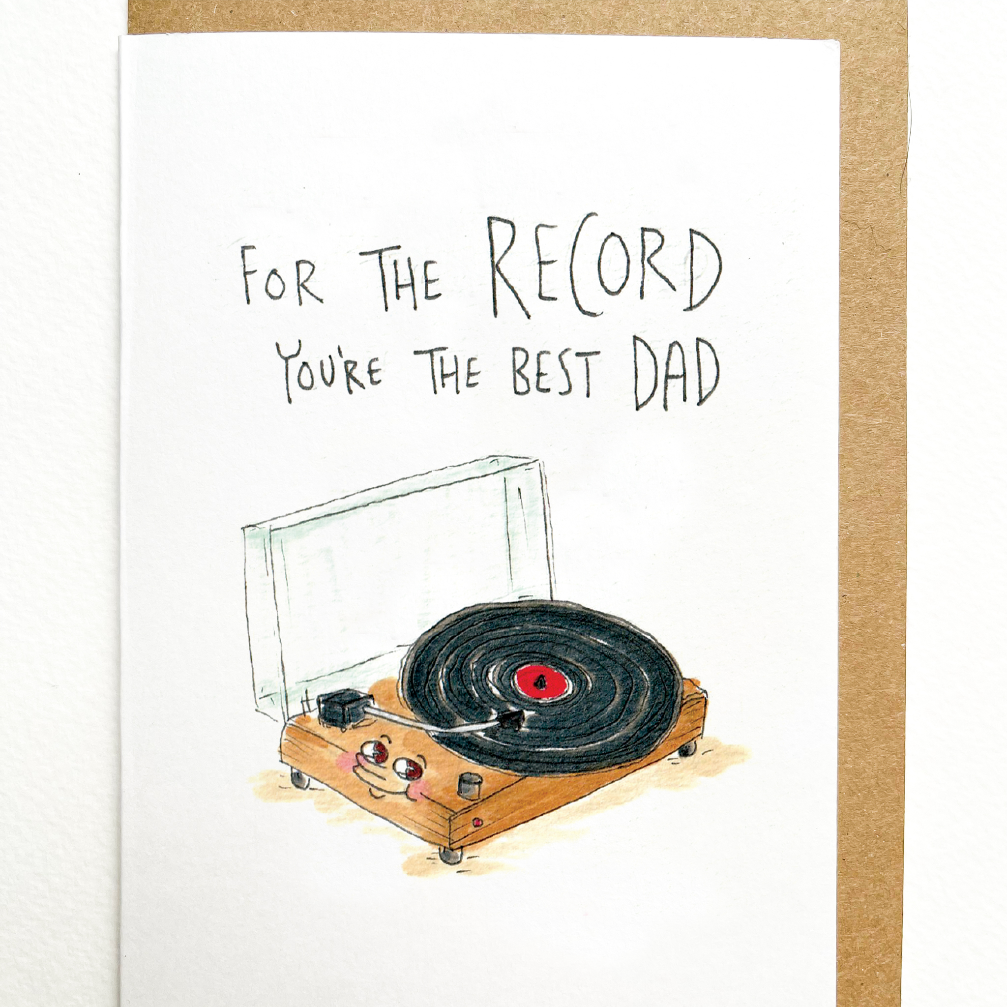 Just for the Record, You're the Best Dad