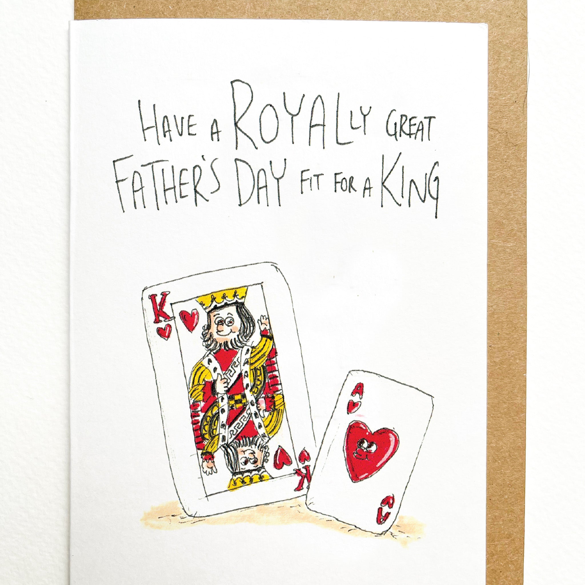 Have a Royally Great Father's Day, Fit for a King - Well Drawn