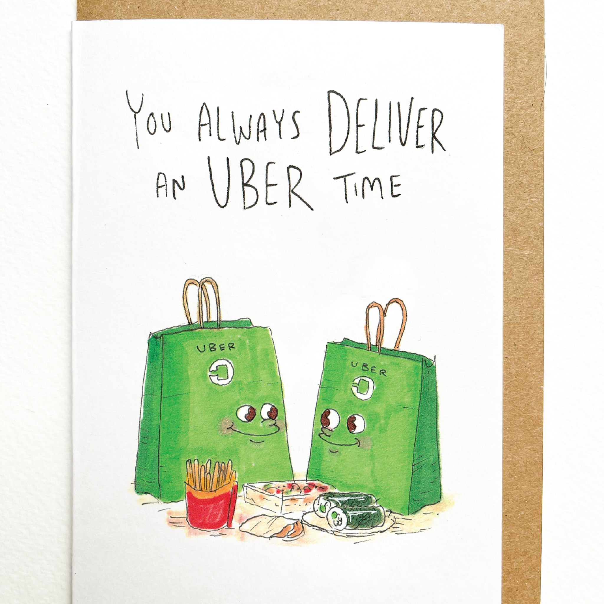 You Always Deliver an UBER Time