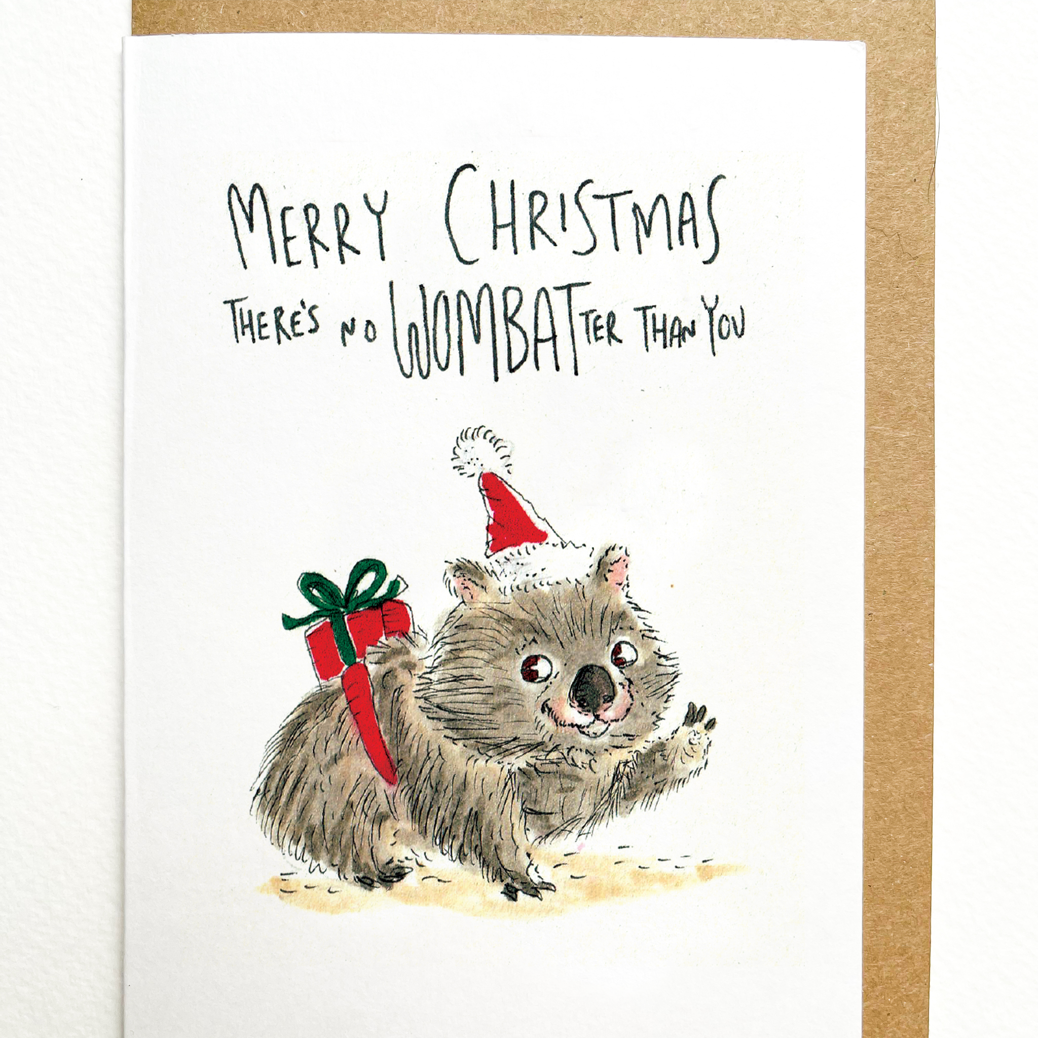Merry Christmas, there's no one Wombatter than you