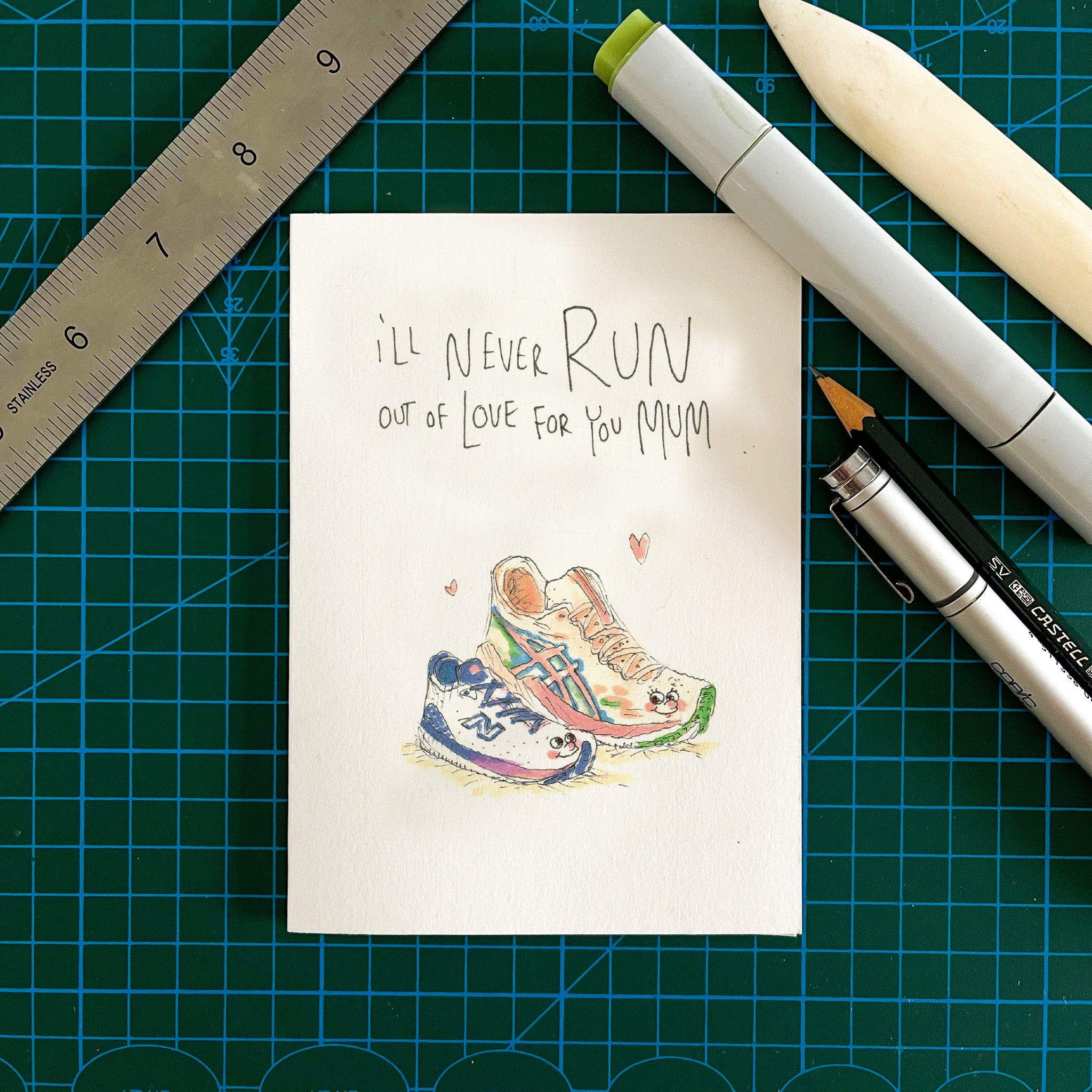 I'll Never Run Out of Love for You Mum | Mother's Day Card 2026 - Well Drawn