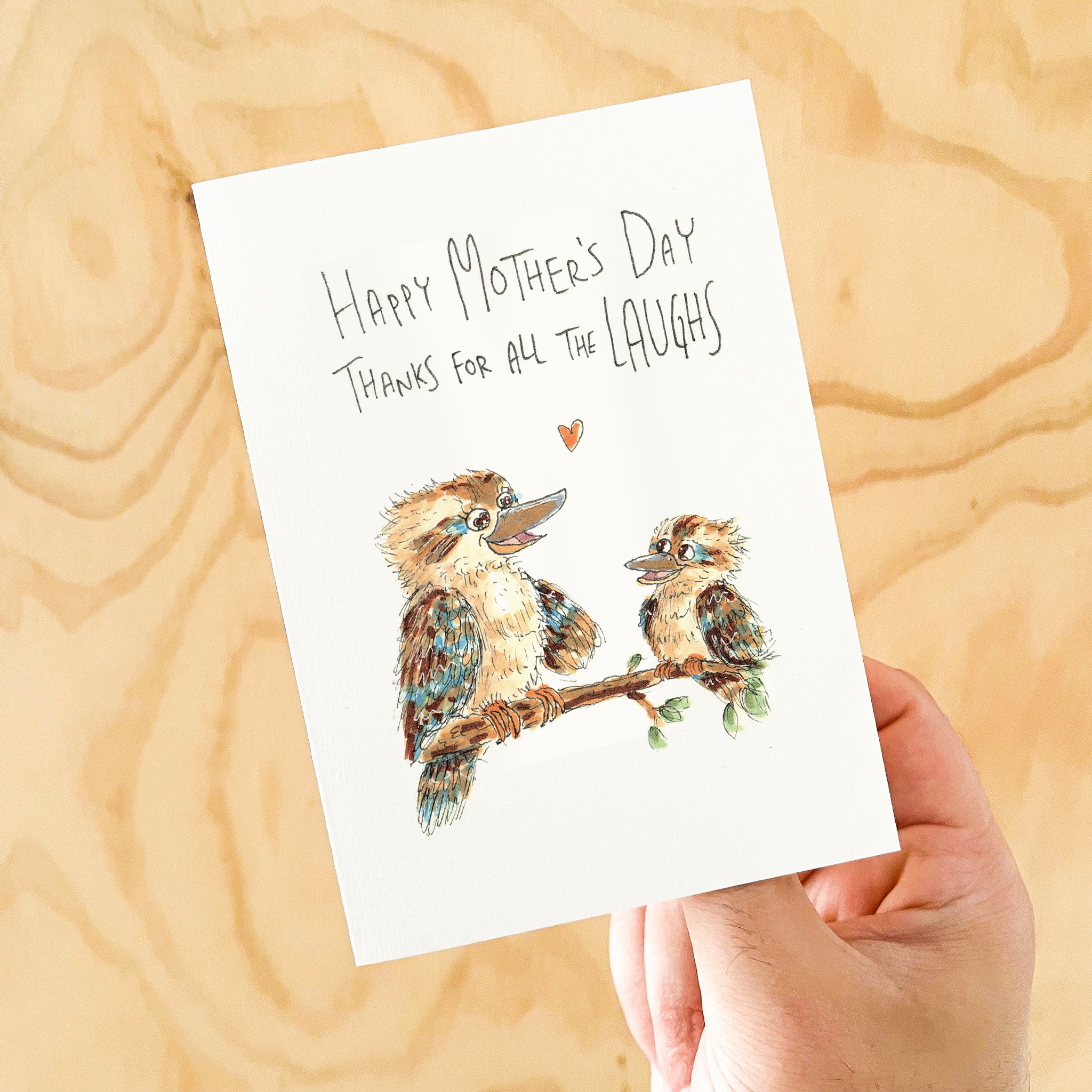 Happy Mother's Day Thanks for All The Laughs | Mother's Day Card 2026 - Well Drawn