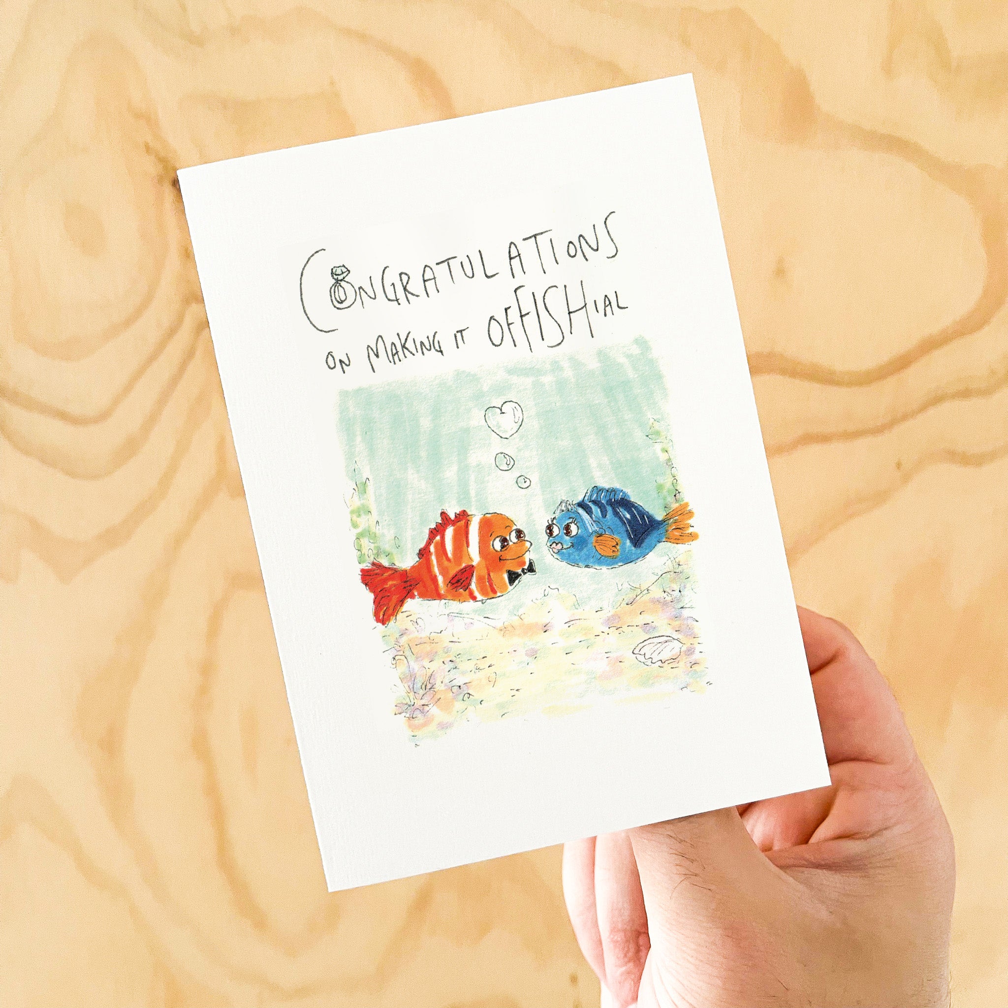 Congratulations on Making It Offishial - Well Drawn