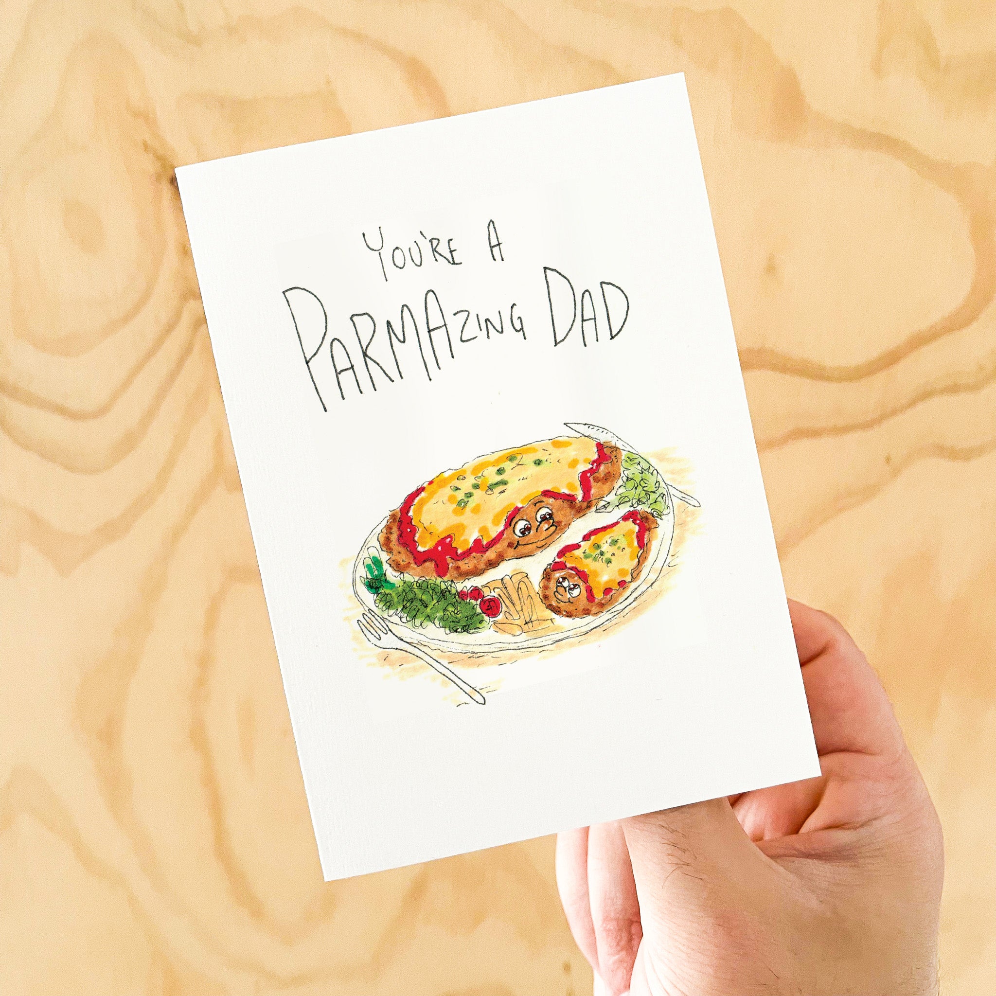 You're a Parmazing Dad - Well Drawn