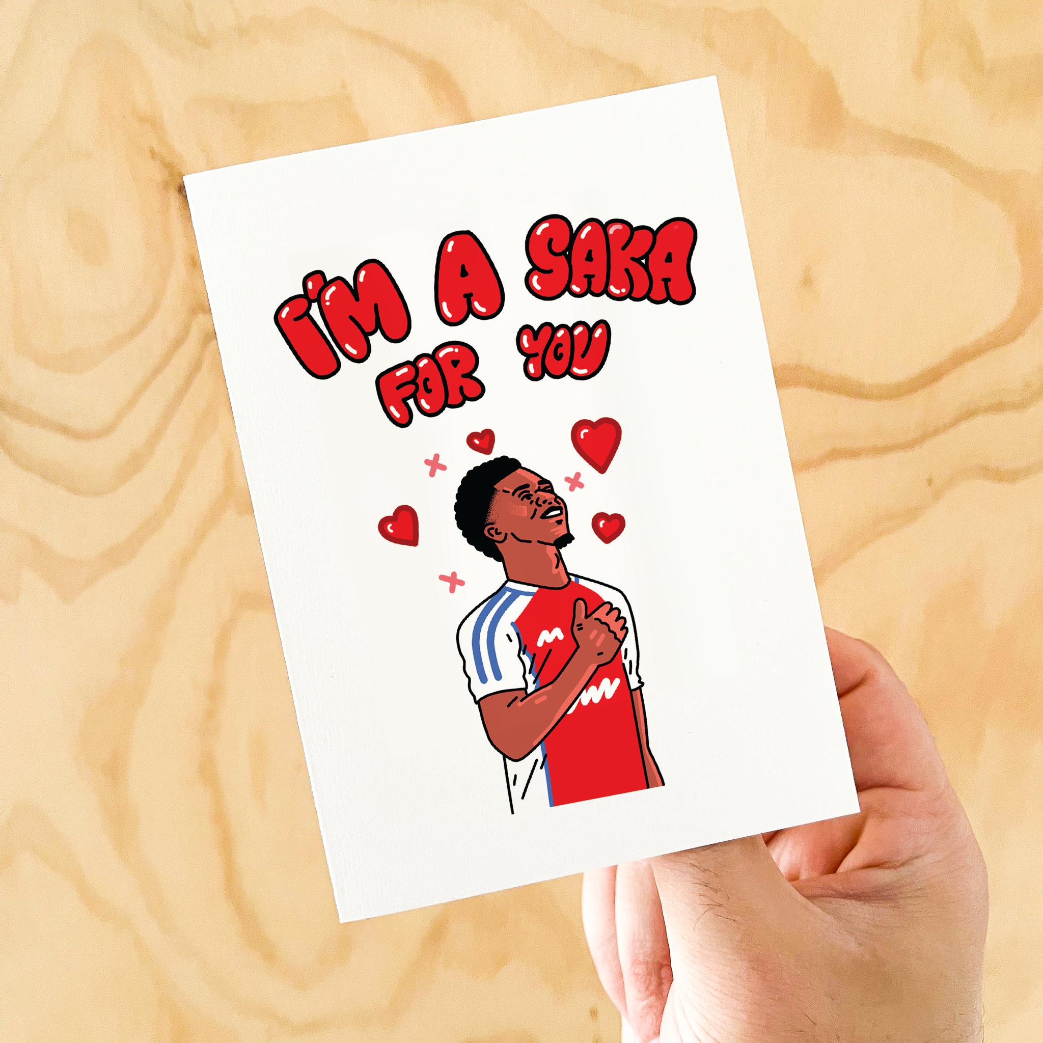 I'm a Saka for You - Football Fans - Soccer special - Well Drawn