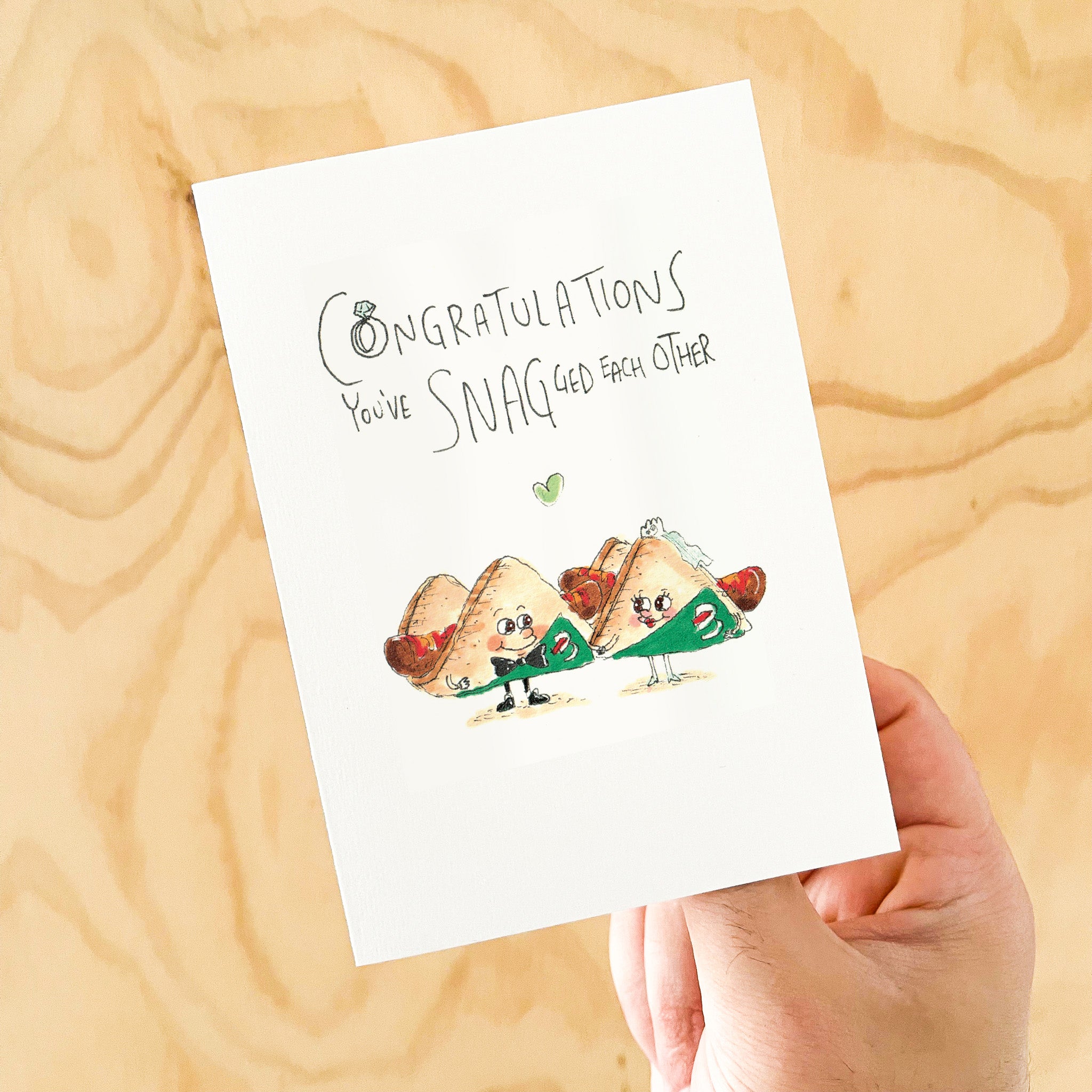 Congratulations You've Snagged Each Other