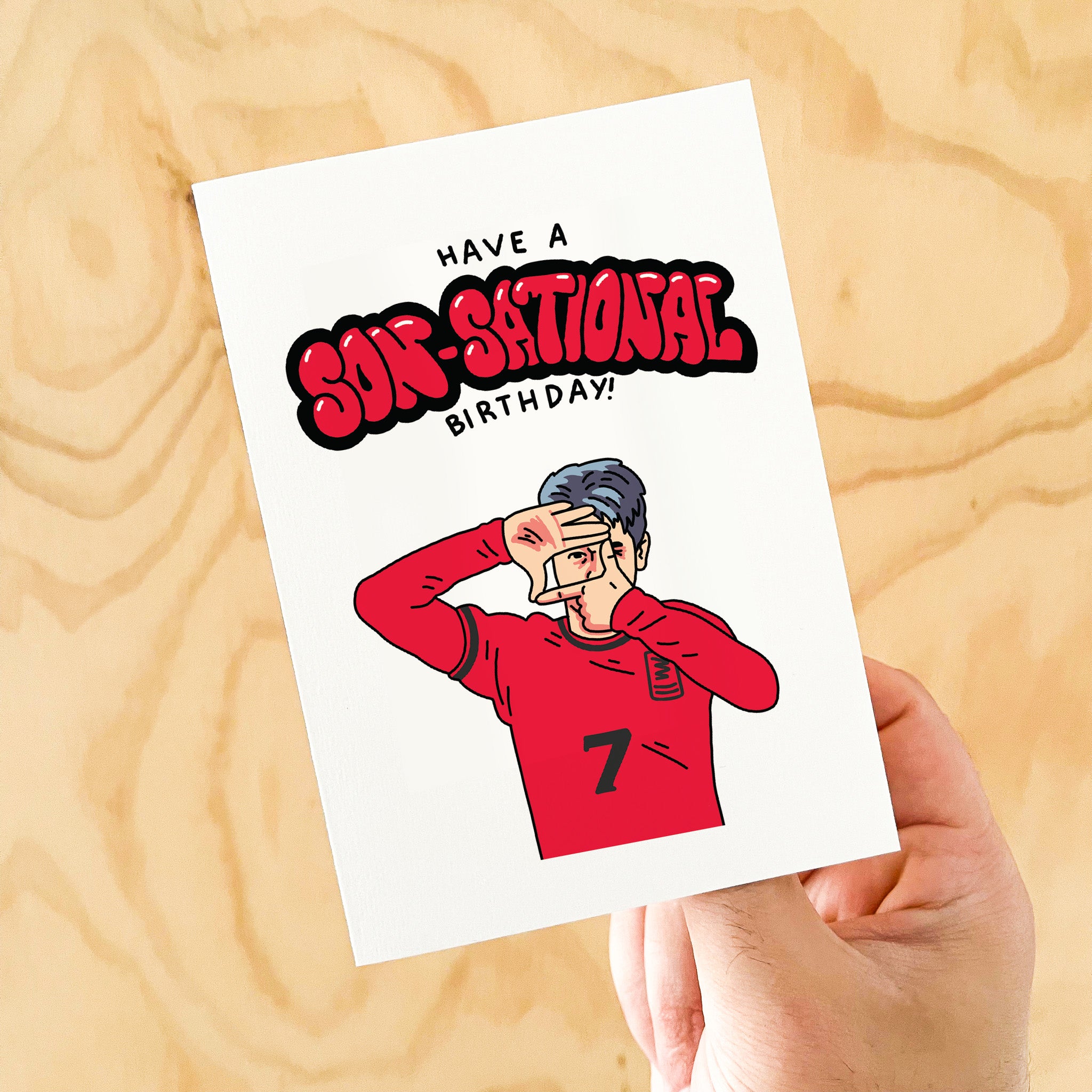 Have a SonSational birthday - Football fans / Soccer special