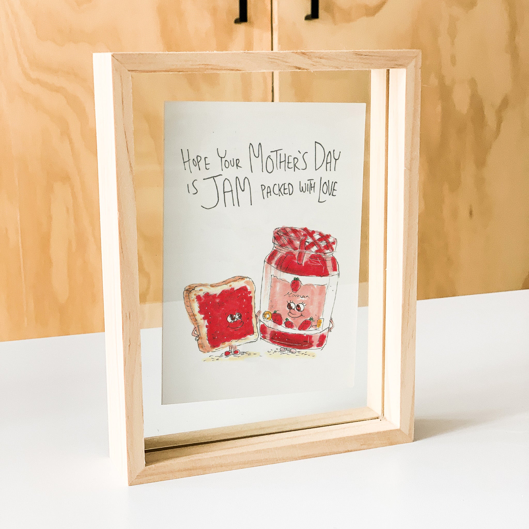 Hope Your Mother's Day is Jam Packed with Love | Mother's Day Card 2026 - Well Drawn