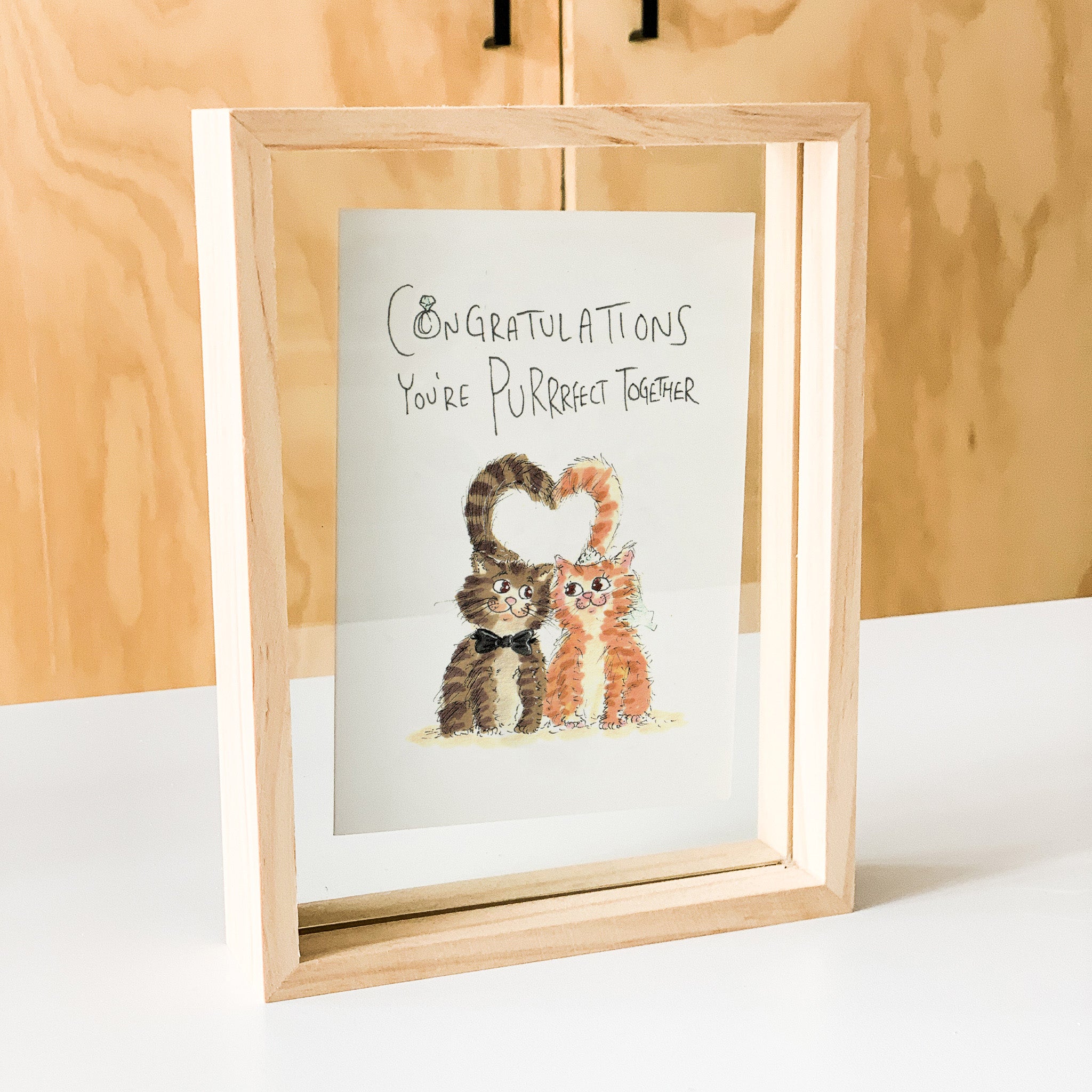 Congratulations You're Purrrfect Together