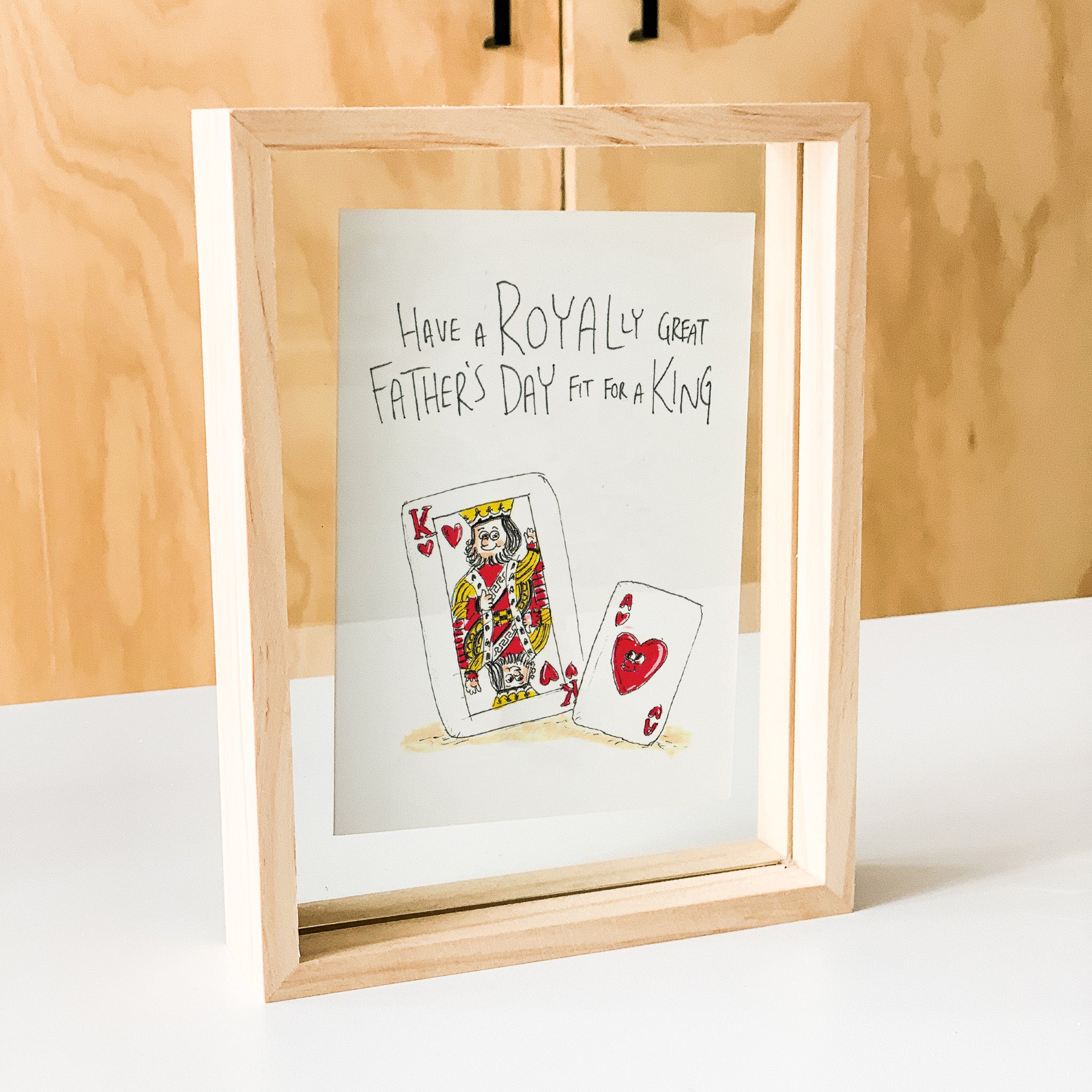 Have a Royally Great Father's Day, Fit for a King - Well Drawn