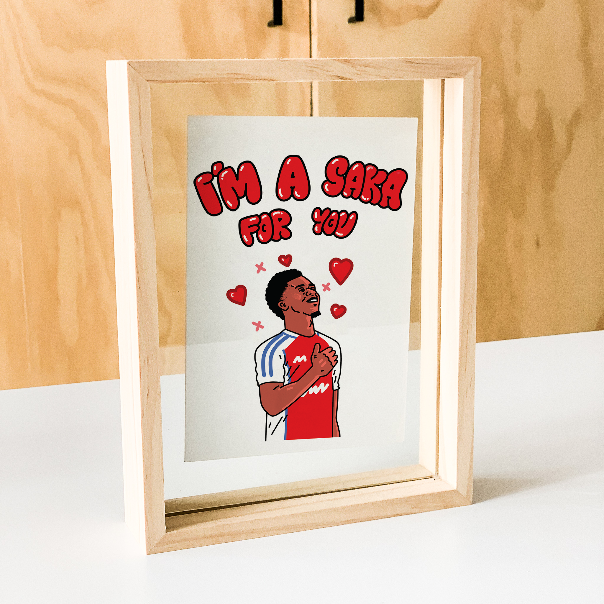 I'm a Saka for You - Football Fans - Soccer special - Well Drawn