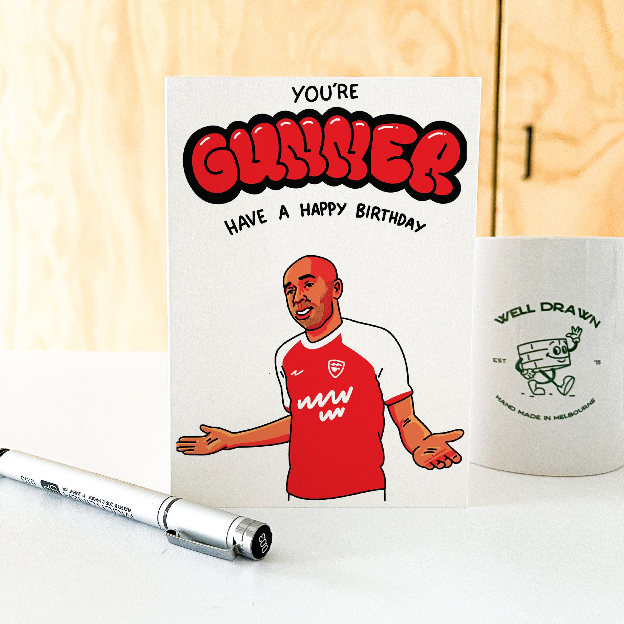 You're Gunner Have a Happy Birthday - Football fans / Soccer special