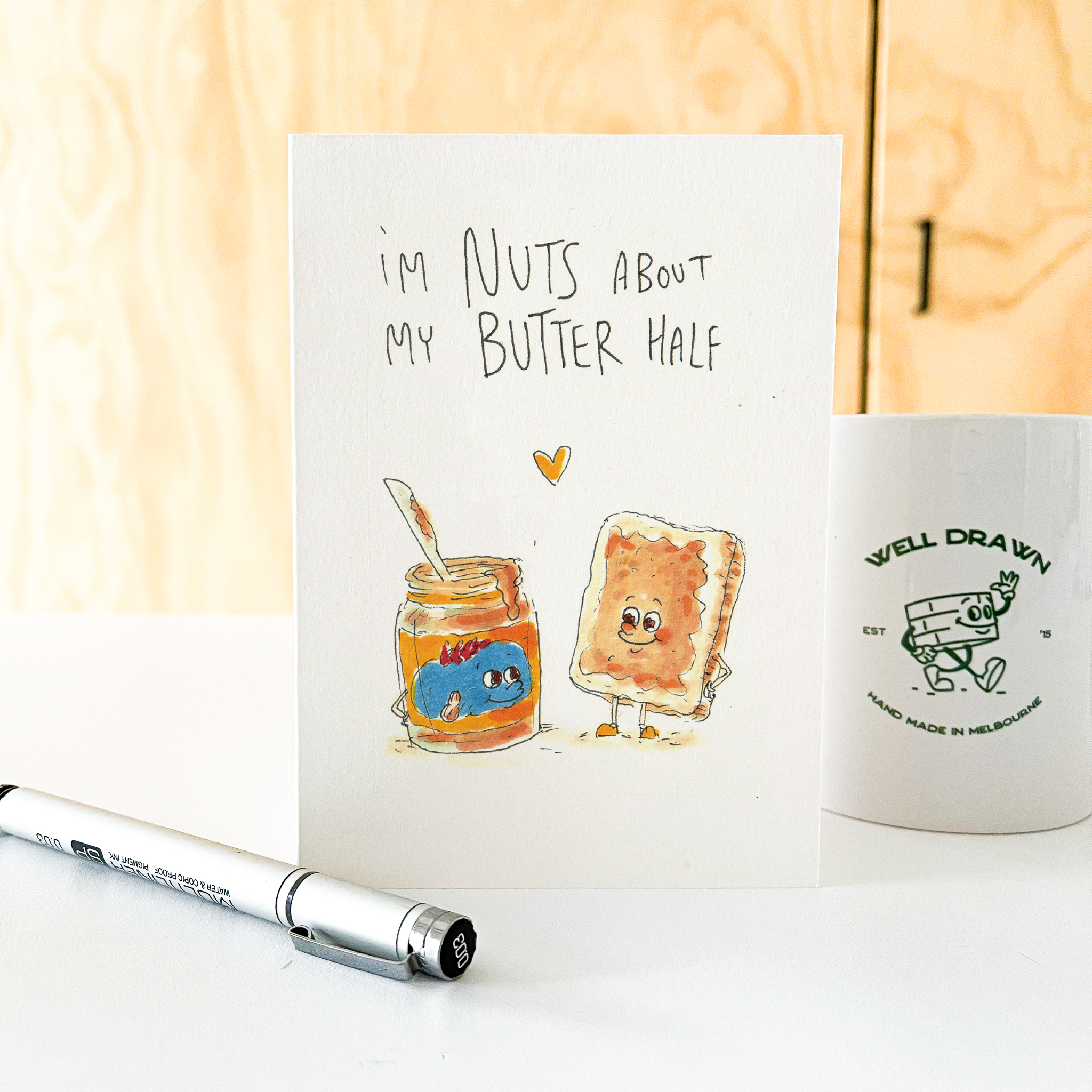 I'm Nuts about my Butter Half