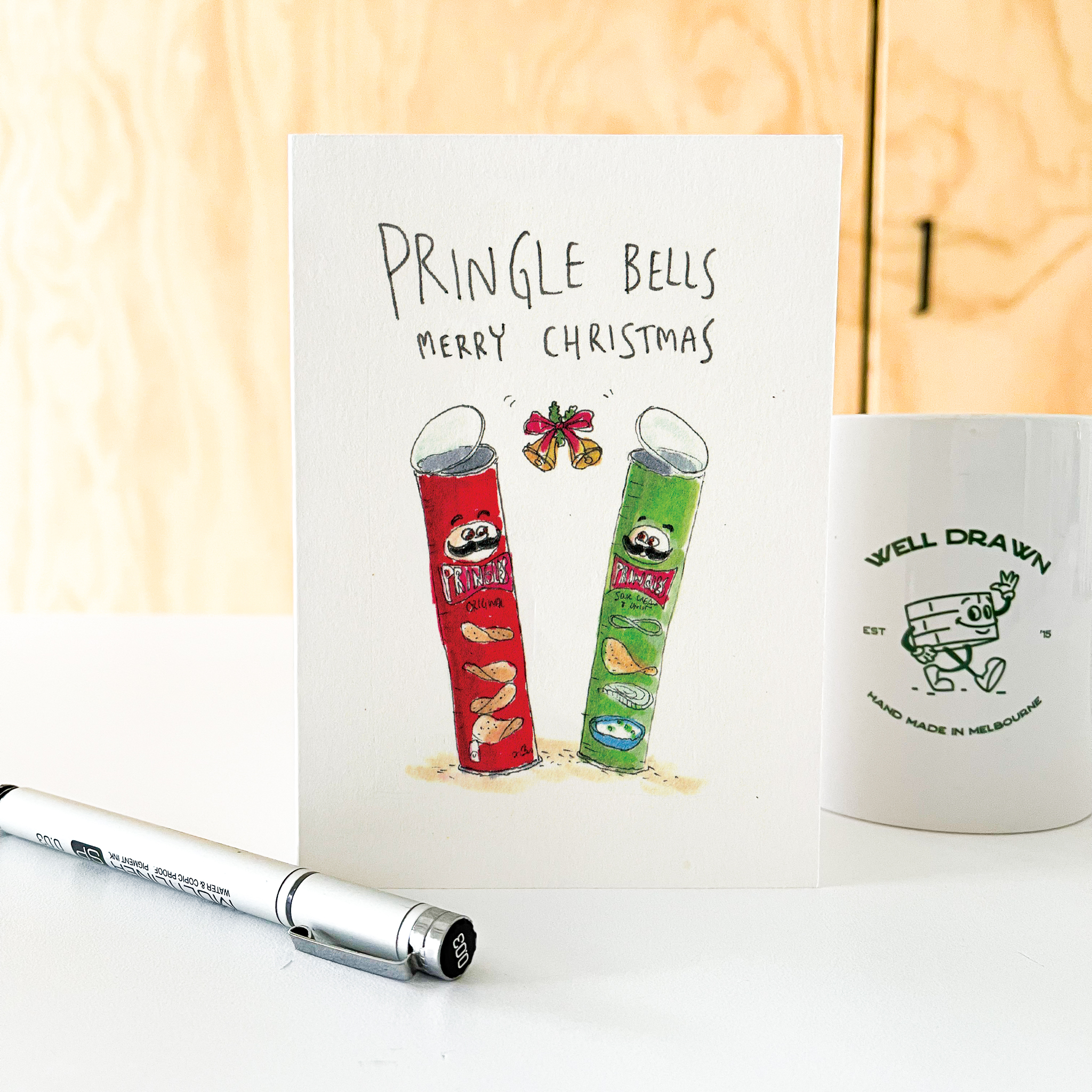 Pringle Bells, Merry Christmas