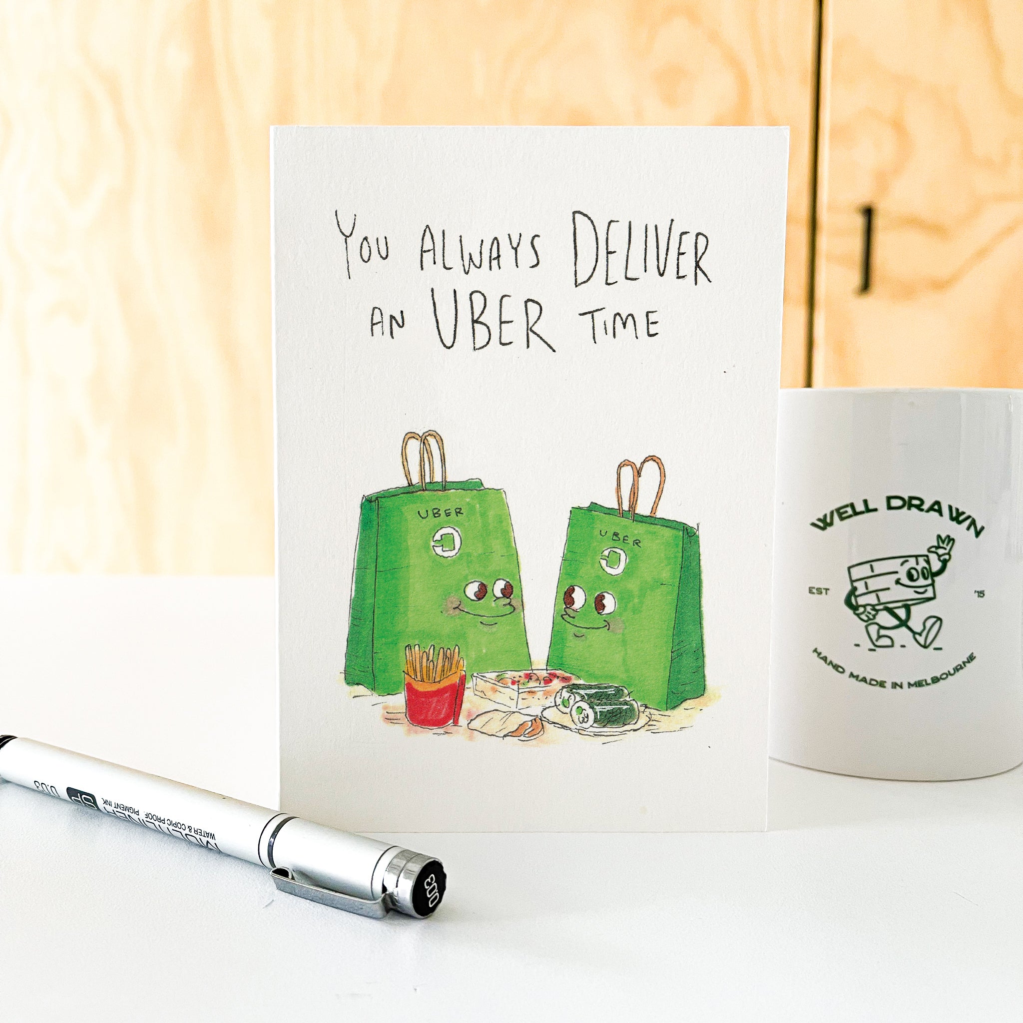 You Always Deliver an UBER Time