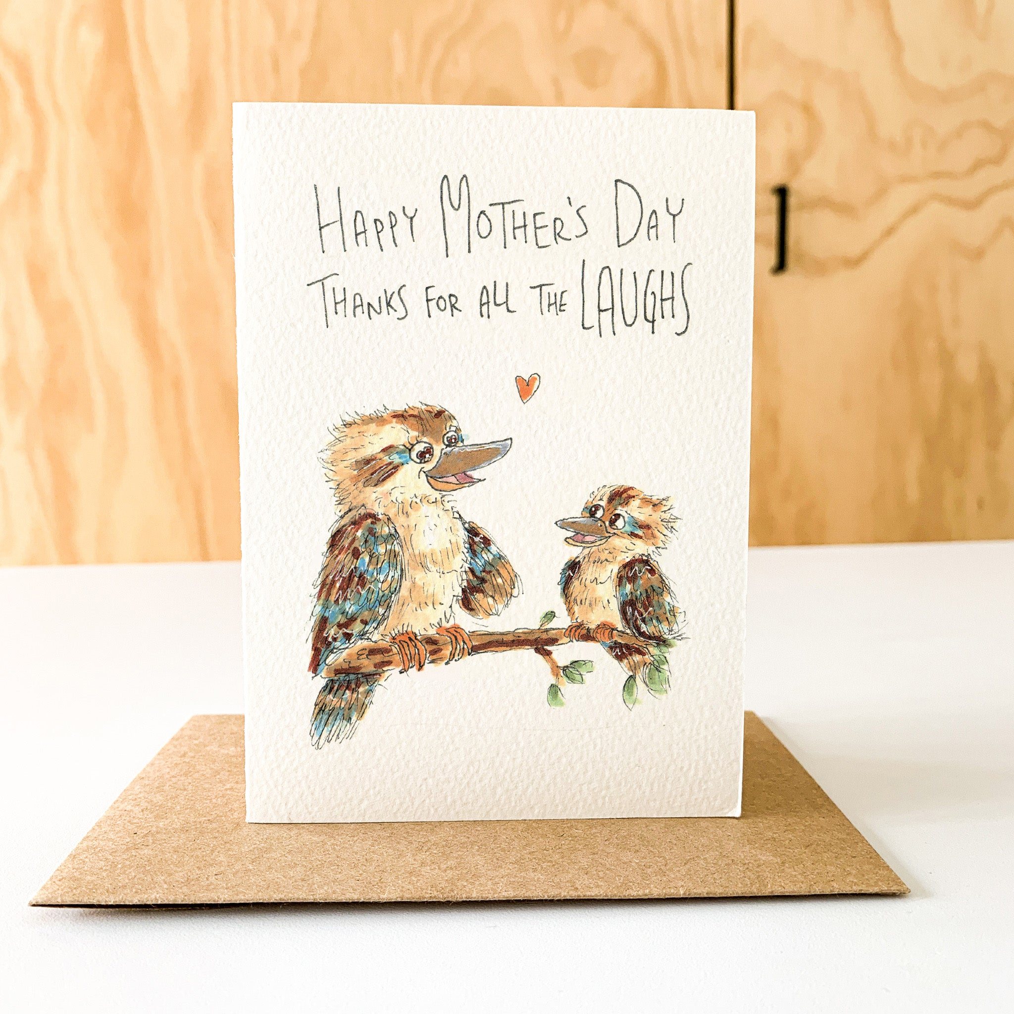 Happy Mother's Day Thanks for All The Laughs | Mother's Day Card 2026 - Well Drawn