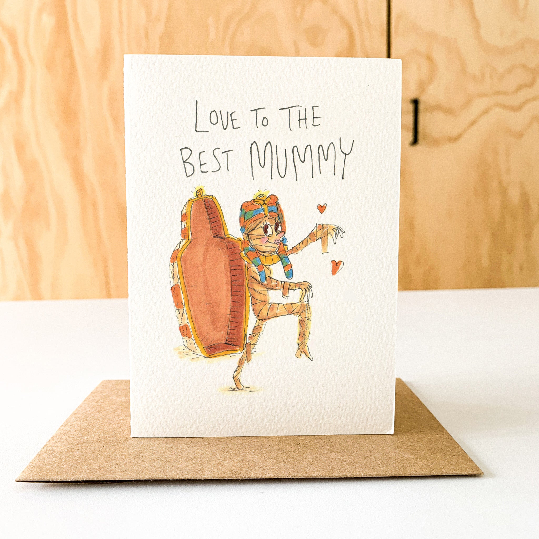 Love To The Best Mummy | Mother's Day Card 2026 - Well Drawn