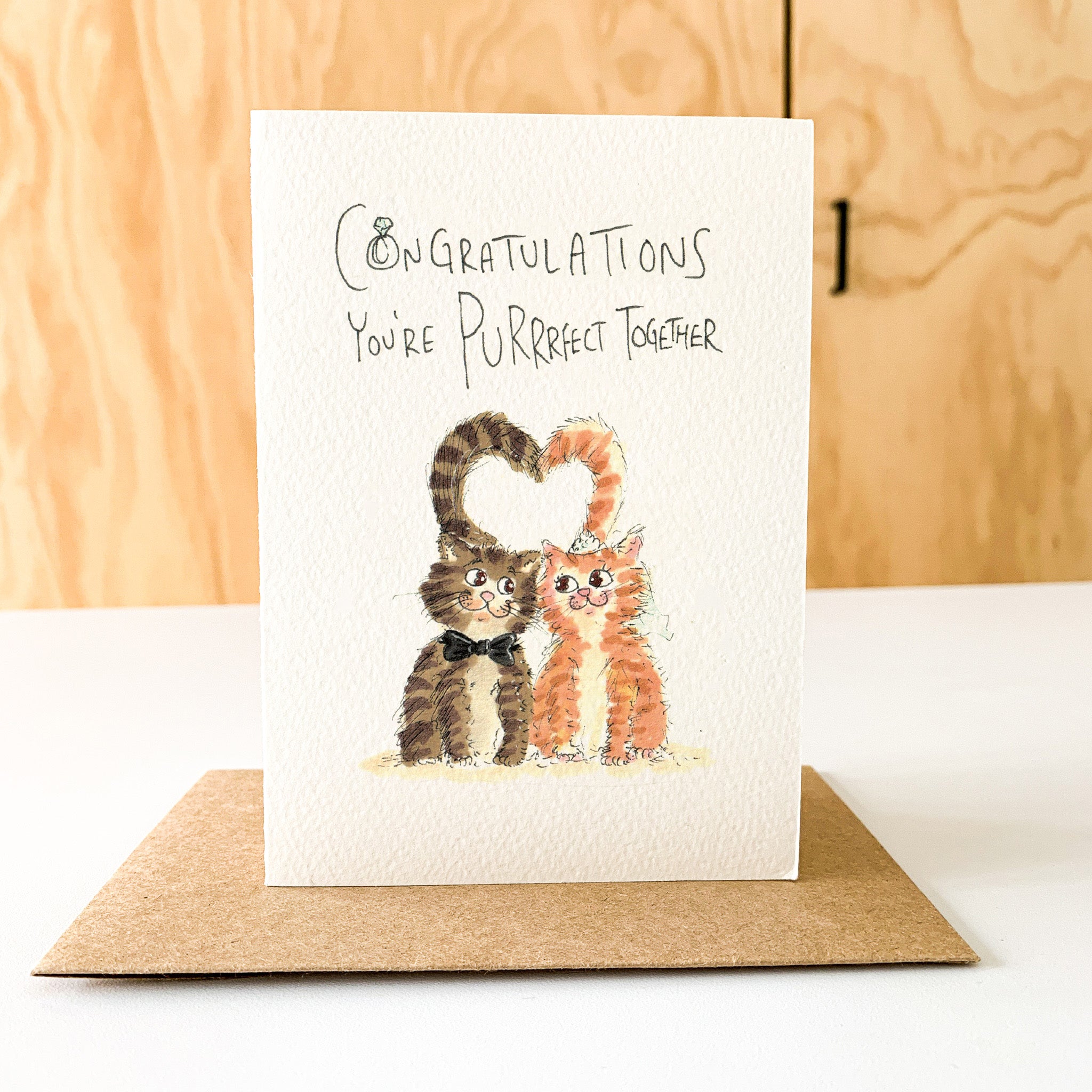 Congratulations You're Purrrfect Together