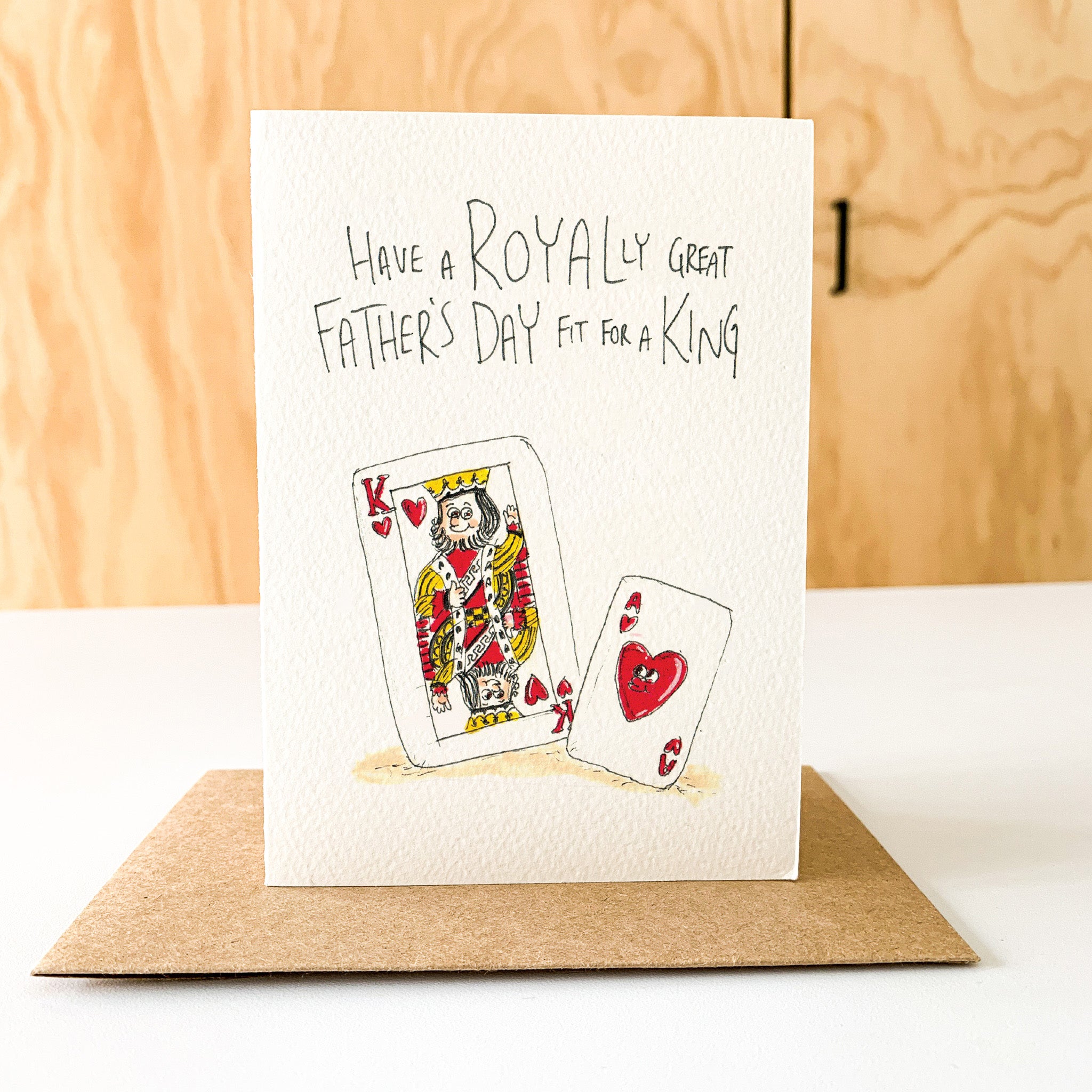 Have a Royally Great Father's Day, Fit for a King - Well Drawn