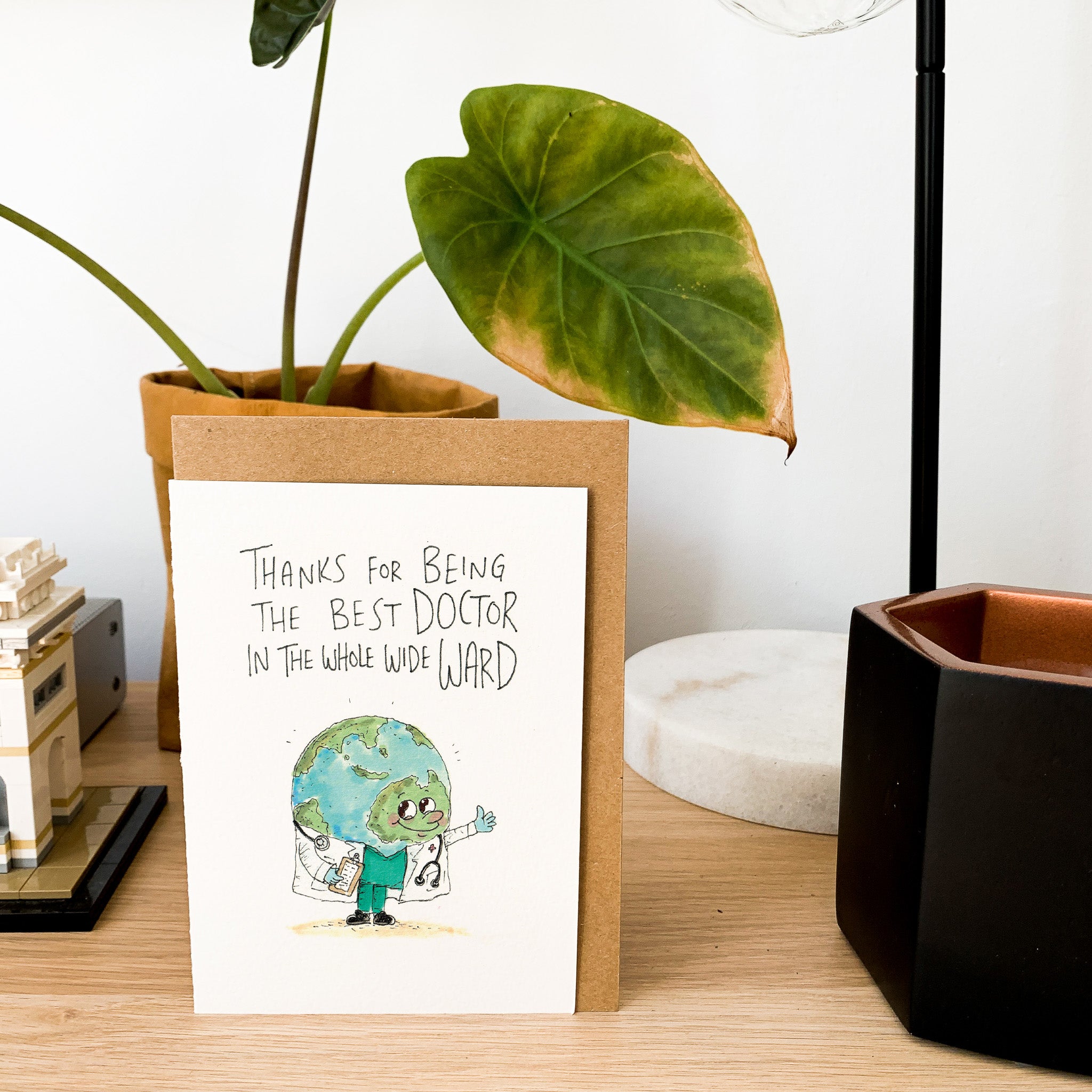 Thanks For Being The Best Doctor In The Whole Wide Ward | Doctor Thank You Card