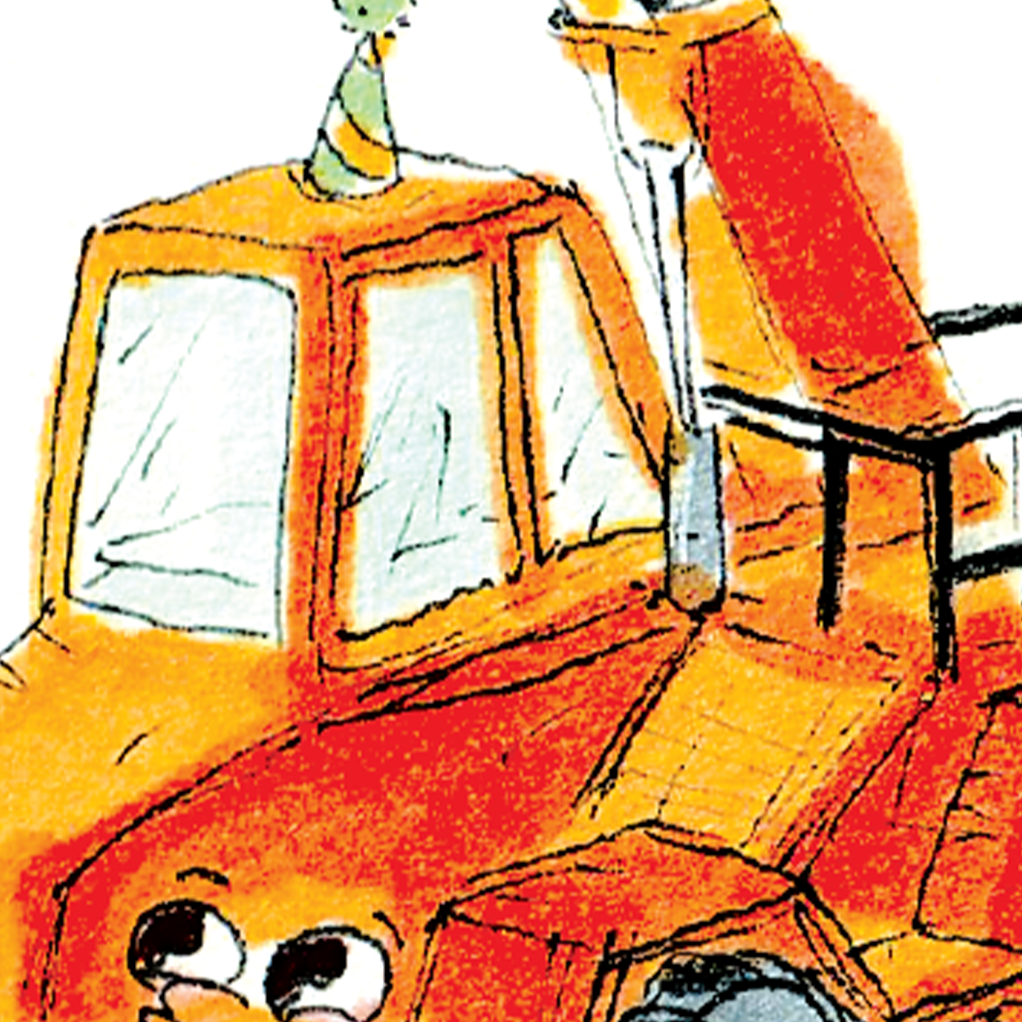 Hope Your Birthday Reaches Great Heights  |  Construction birthday card - Well Drawn
