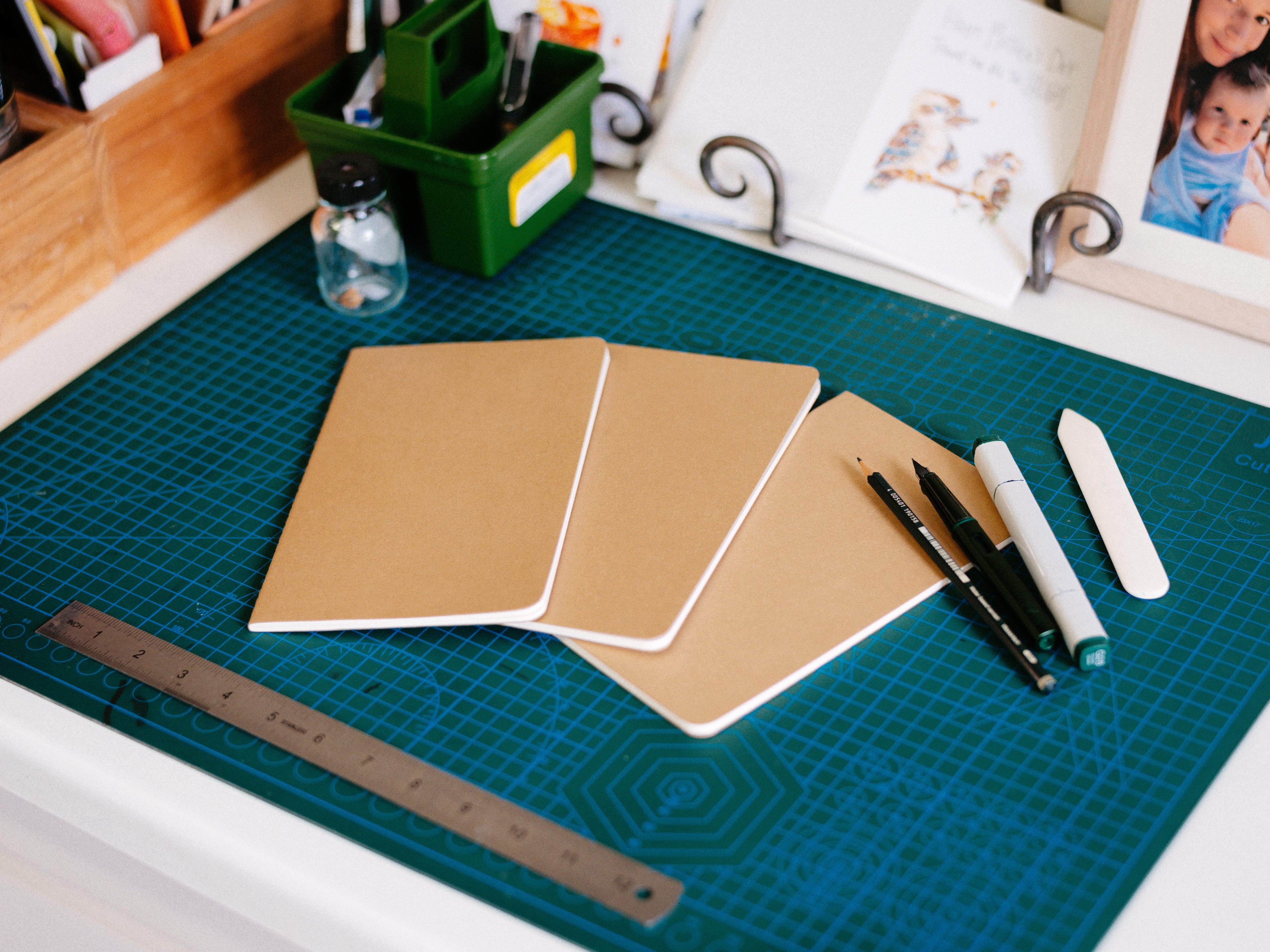 Moleskine - Cahier Notebook - Set of 3 - Plain - Large - Kraft